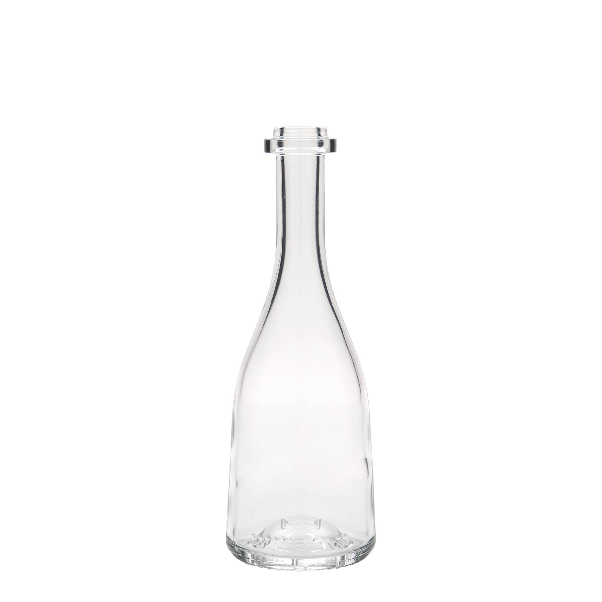 Bouteille en verre 200 ml « Rustica », ouverture : bouchon en liège