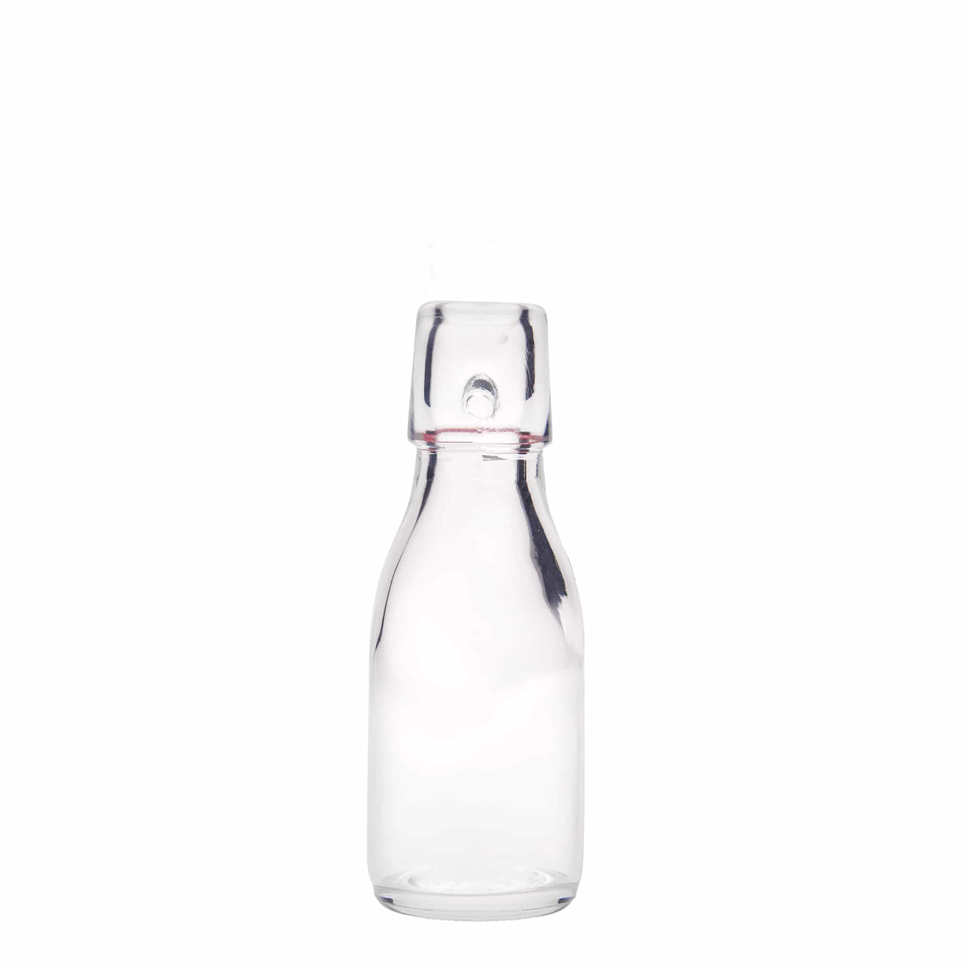 Flacon en verre 100 ml « Paul », ouverture : fermeture à levier