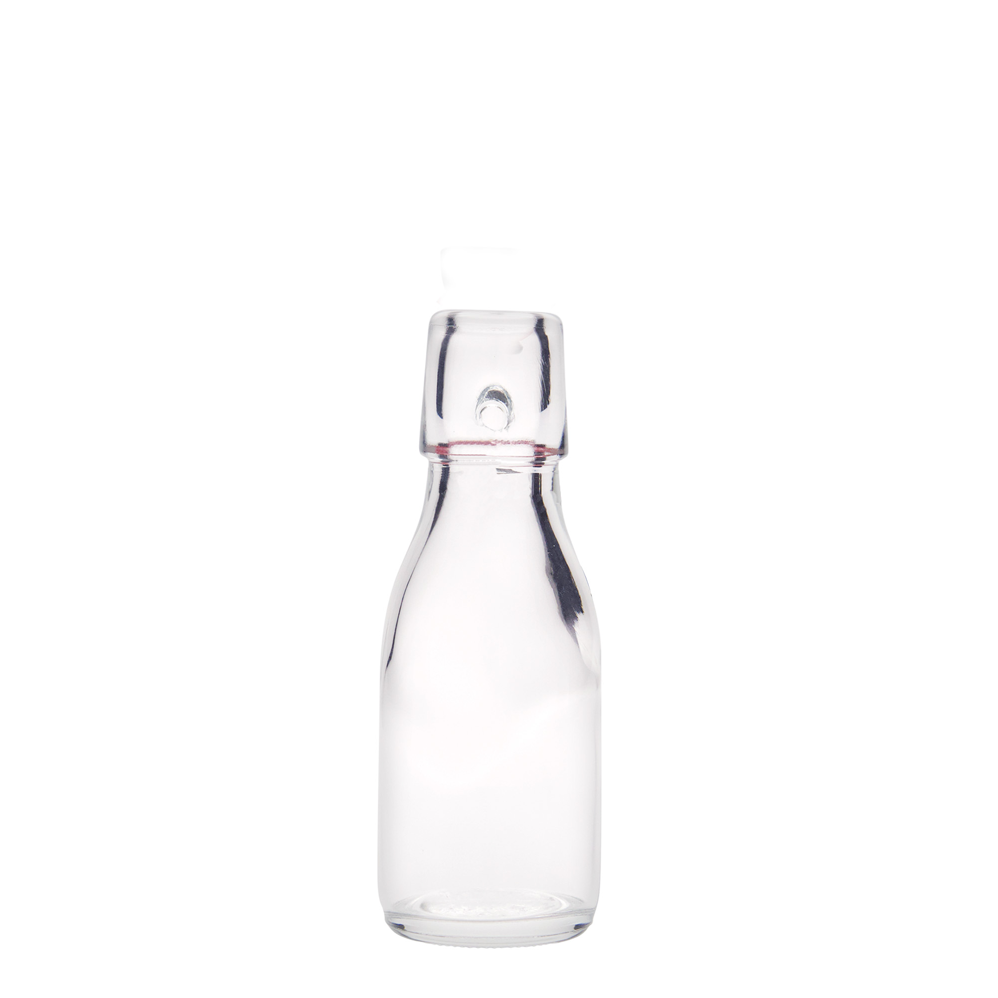 Flacon en verre 100 ml « Paul », ouverture : fermeture à levier