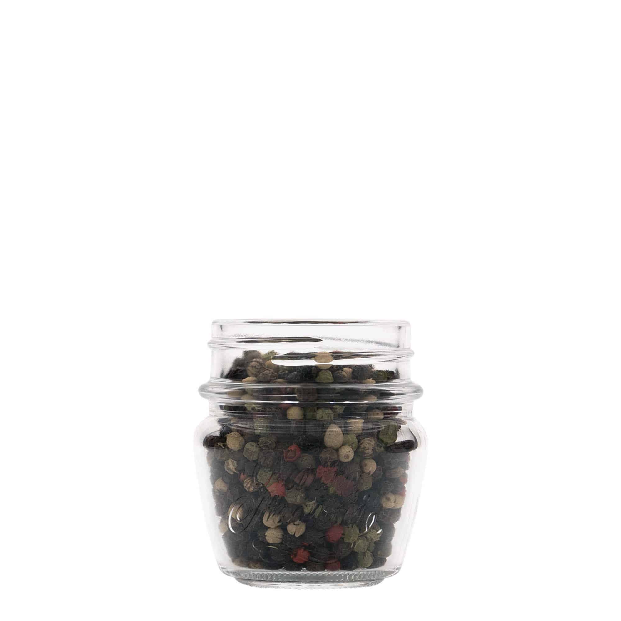 Bocal décoratif 80 ml 'Quattro Stagioni', bouchage: Bougage à vis