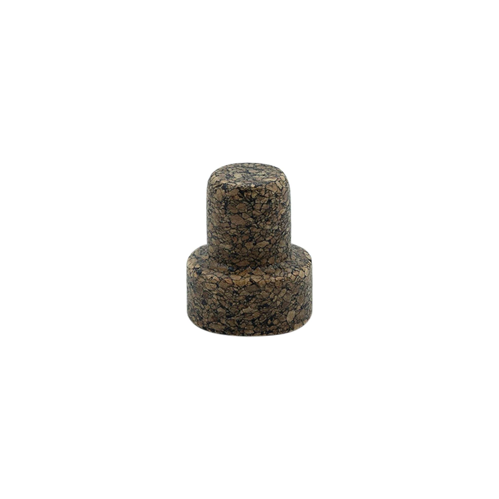 Bouchon à prise 'Sharp' 19,5 mm, Corkcoal, pour embouchure : liège