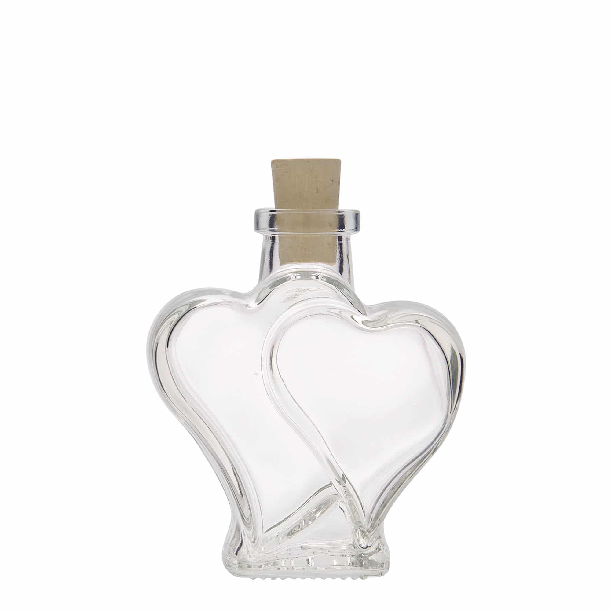 Flacon en verre de 200 ml « Doppelherz », ouverture : liège
