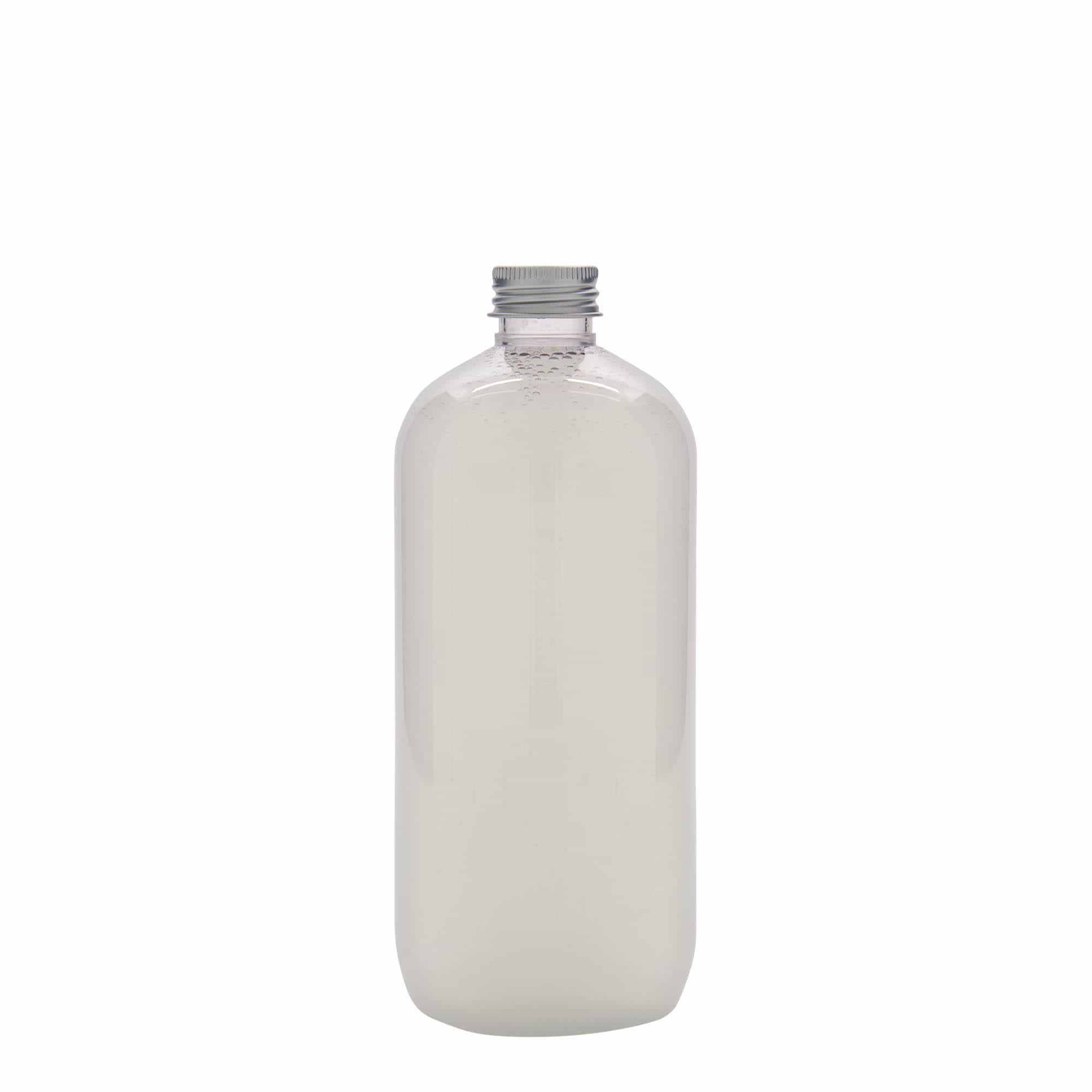 Bouteille en PET 500 ml 'Boston', plastique, bouchage: 24/410