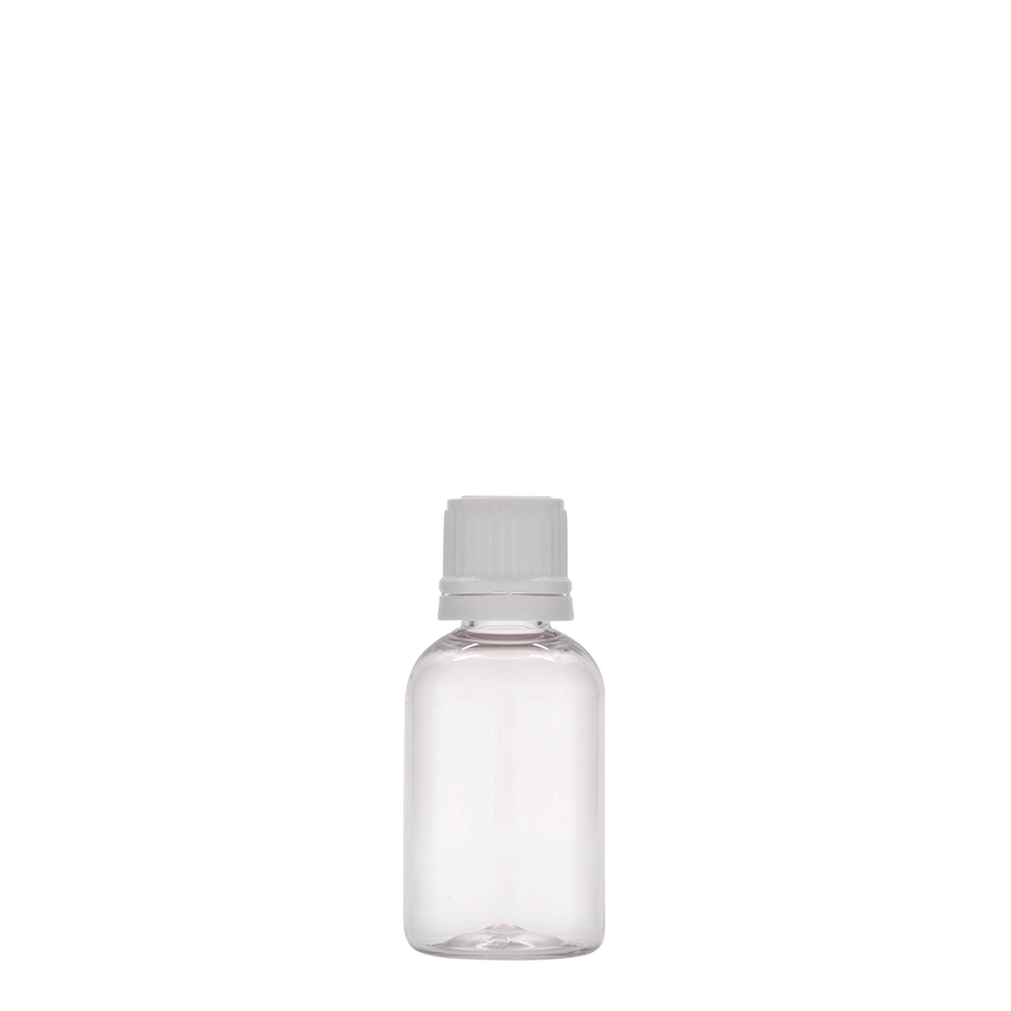 Flacon médical PET 30 ml « Easy Living », plastique, ouverture : DIN 18