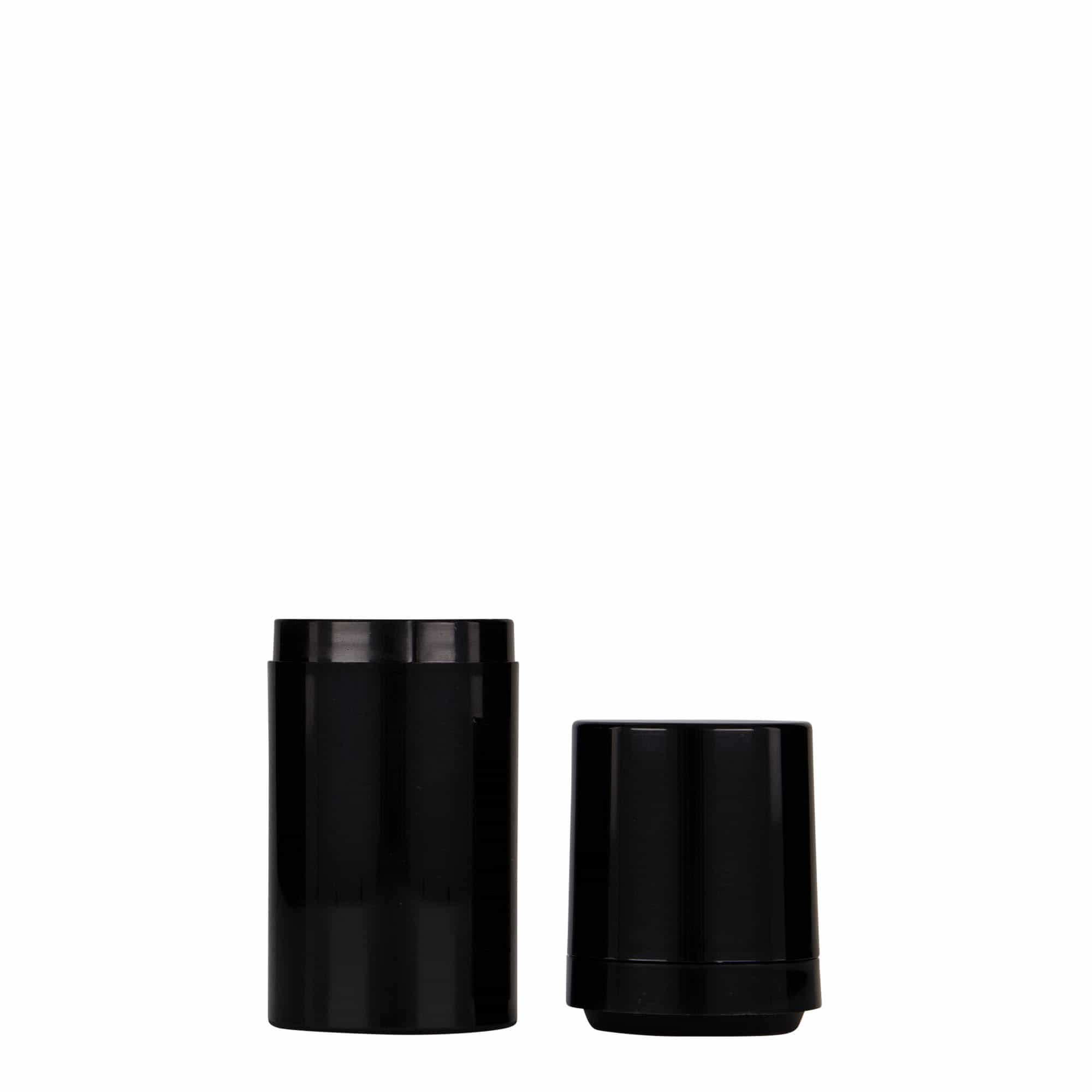 Distributeur airless 30 ml 'Mezzo', plastique PP, noir
