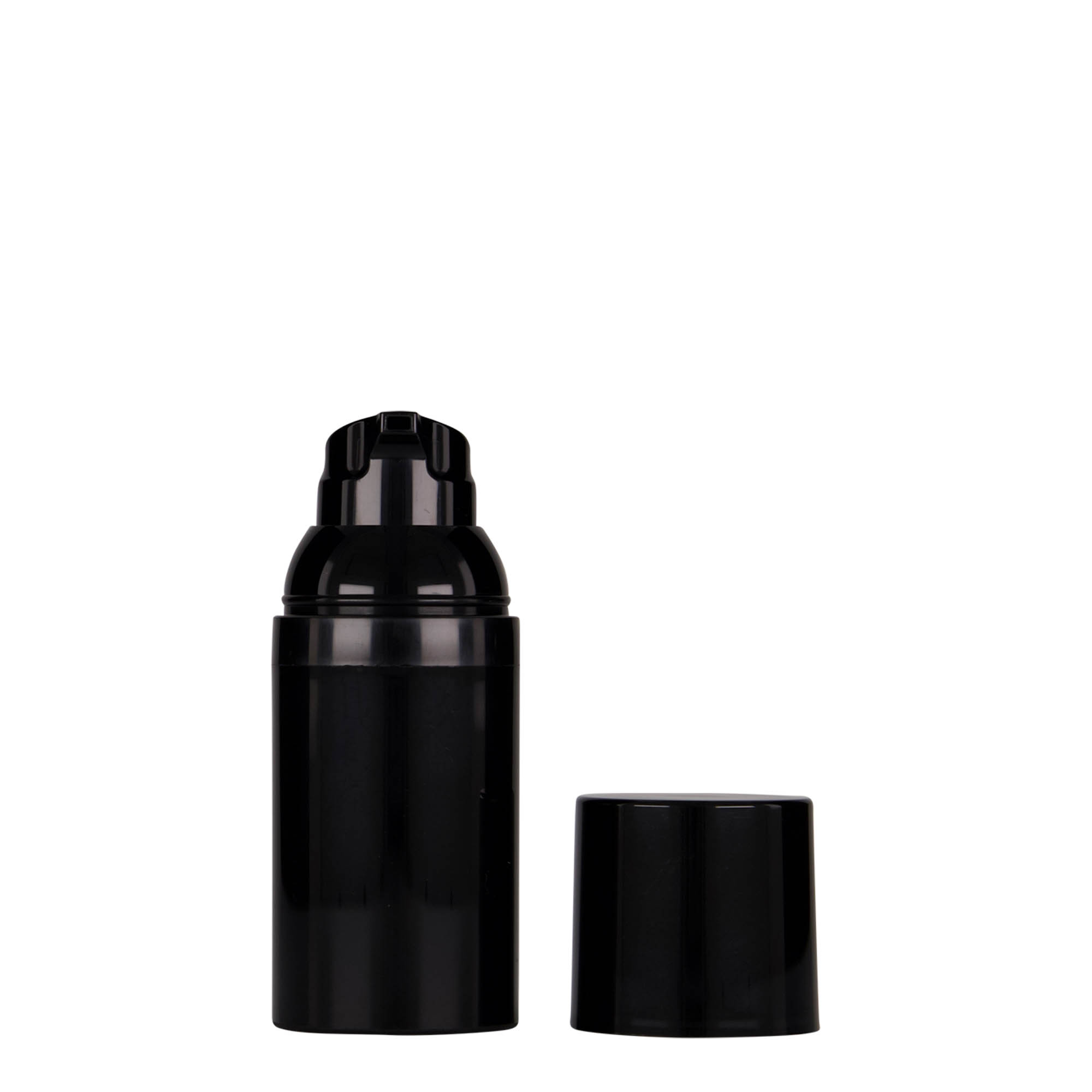 Distributeur airless 30 ml 'Mezzo', plastique PP, noir