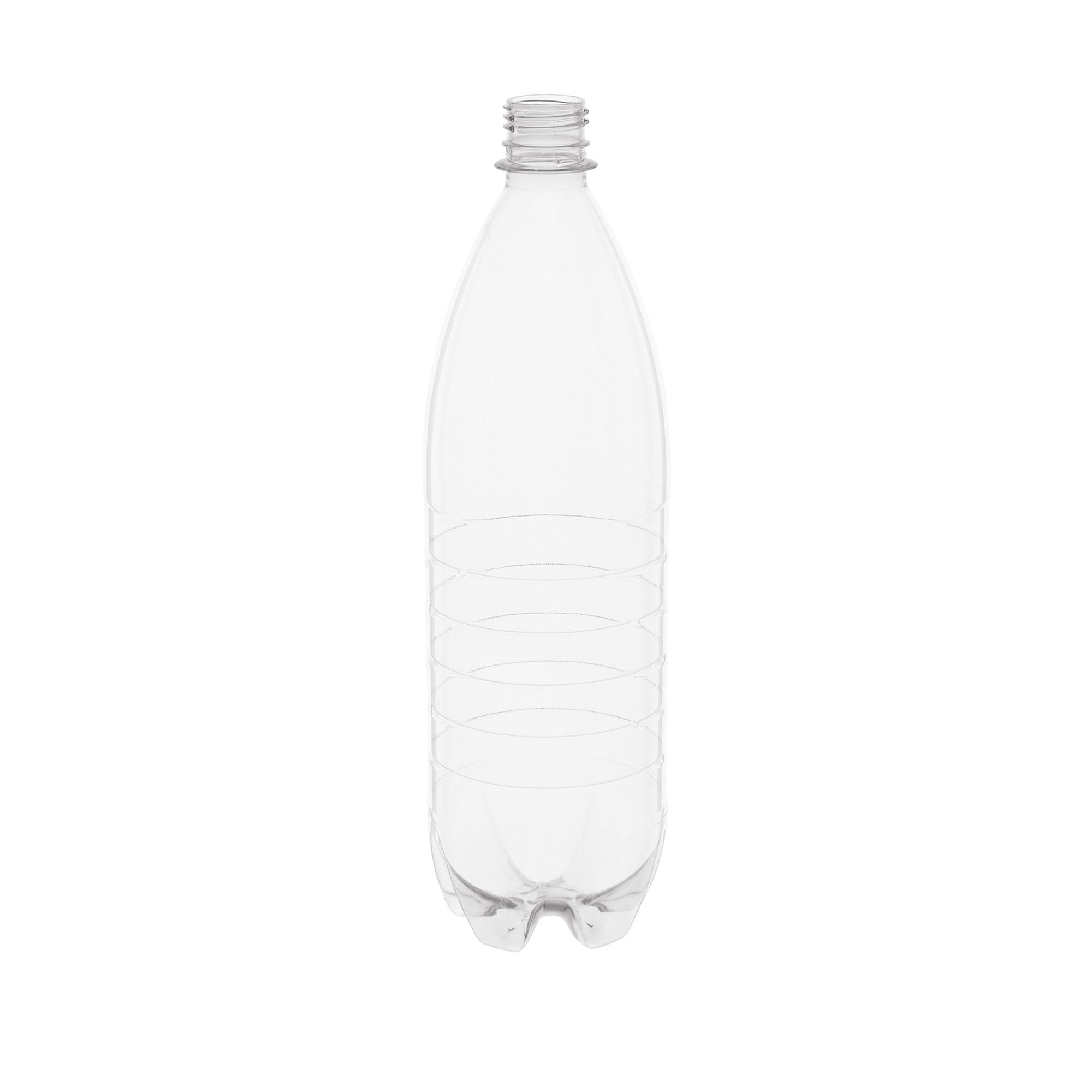 Bouteille PET universelle 1000 ml, plastique, ouverture : PCO28 Bouteille PET universelle 1000 ml, plastique, ouverture : PCO28