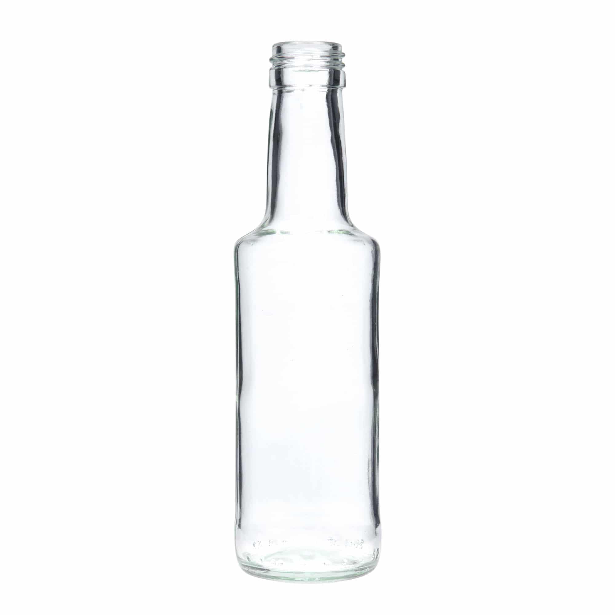 Flacon en verre 200 ml « Bernie », ouverture : PP 28