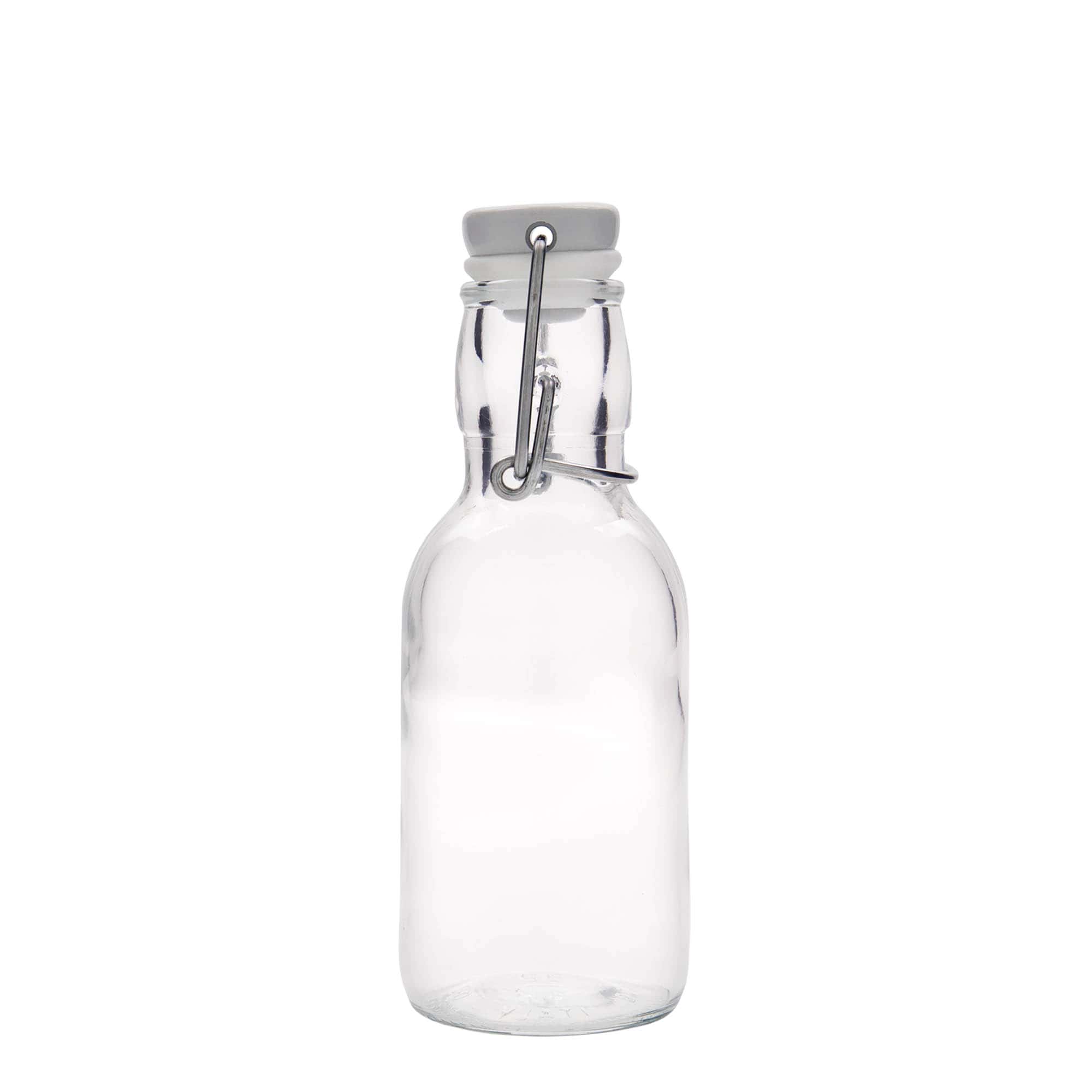 Bouteille en verre 250 ml « Emilia », ouverture : fermeture à levier