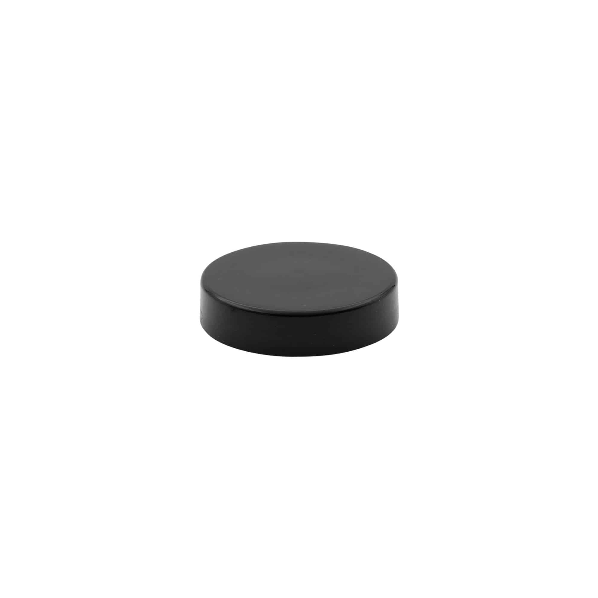 Bouchon à vis, plastique PP, noir, pour ouverture : 48/400