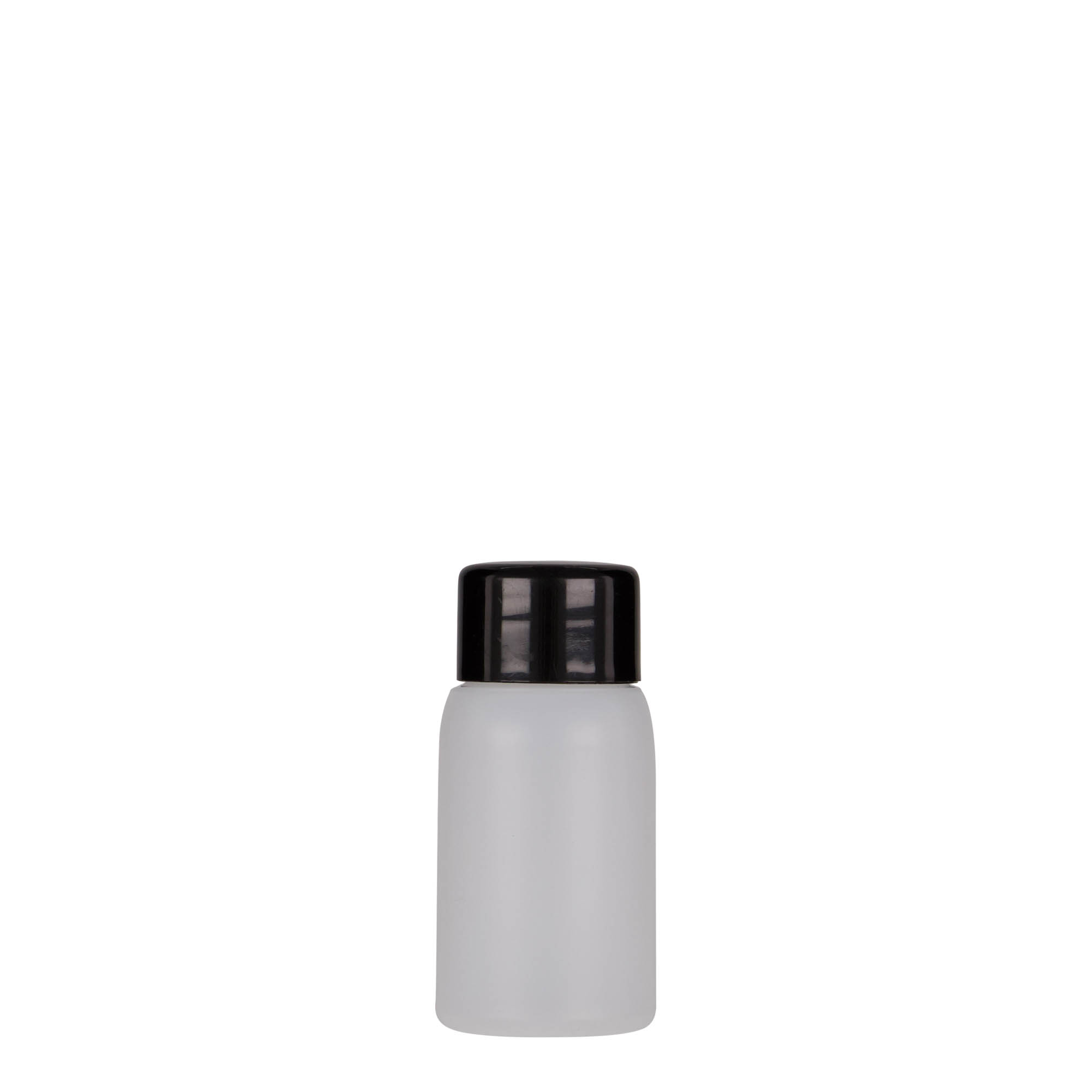 Flacon en plastique 30 ml 'Tuffy', HDPE, naturel, ouverture : 24/410