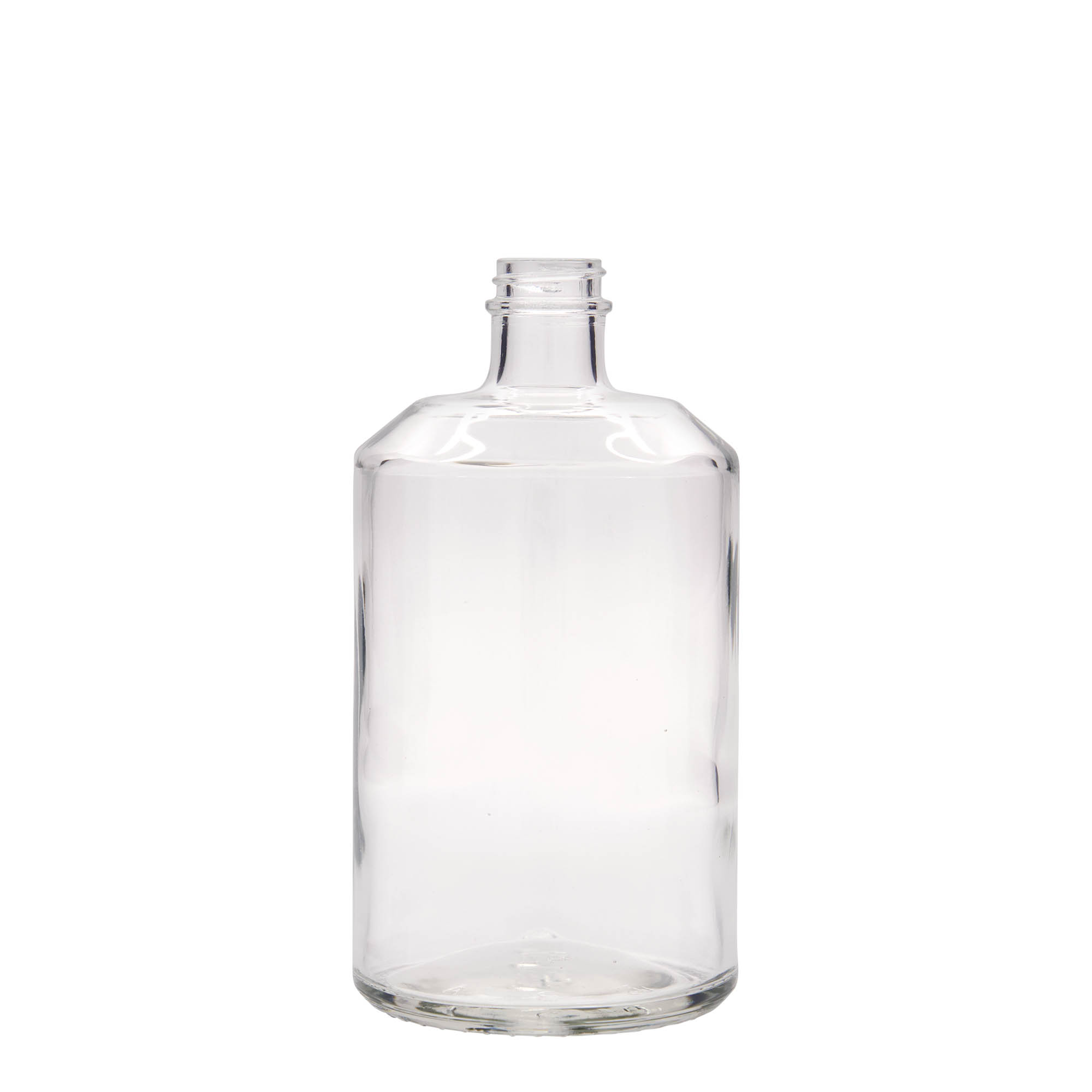 Bouteille en verre 700 ml 'Hella', ouverture : GPI 28 Bouteille en verre 700 ml 'Hella', ouverture : GPI 28