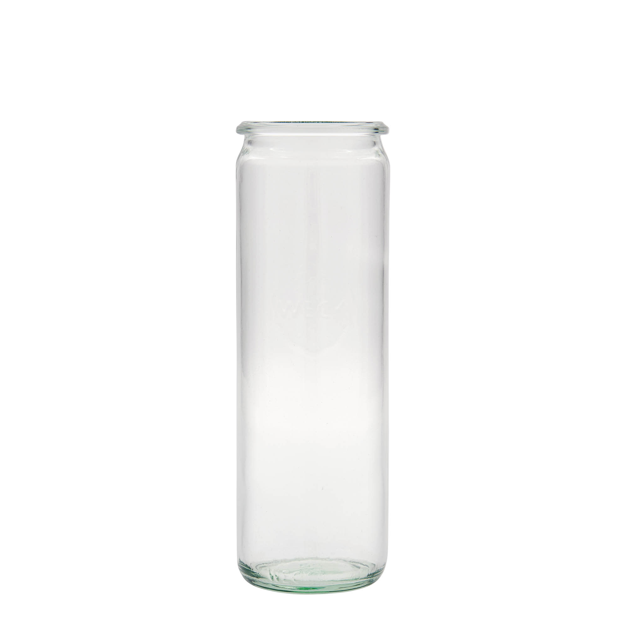 600 ml verre cylindrique WECK, ouverture : bord rond