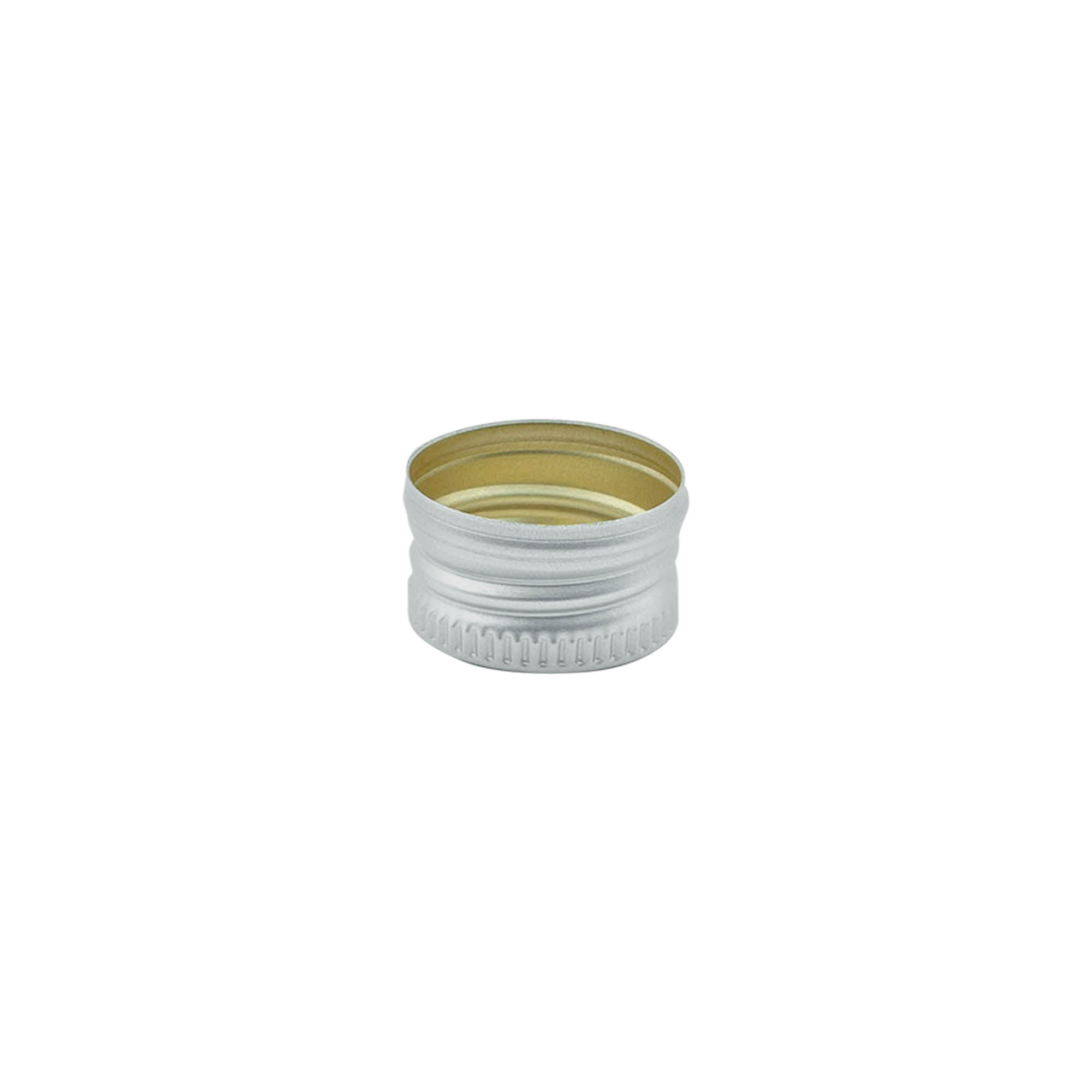 Bouchon à vis, métal, argenté, pour embouchure : PP 18 Bouchon à vis, métal, argenté, pour embouchure : PP 18