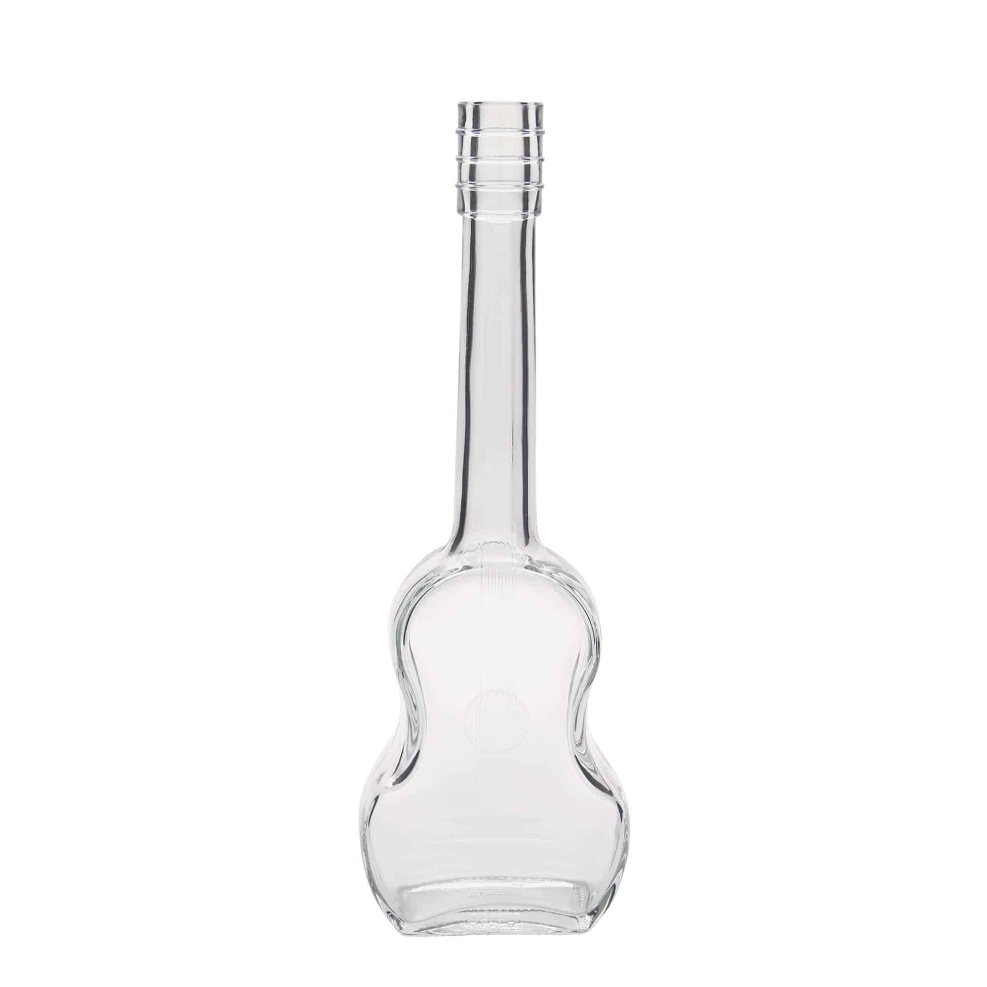 Bouteille en verre 500 ml 'Guitare', bouchage: bouchon Bouteille en verre 500 ml 'Guitare', bouchage: bouchon
