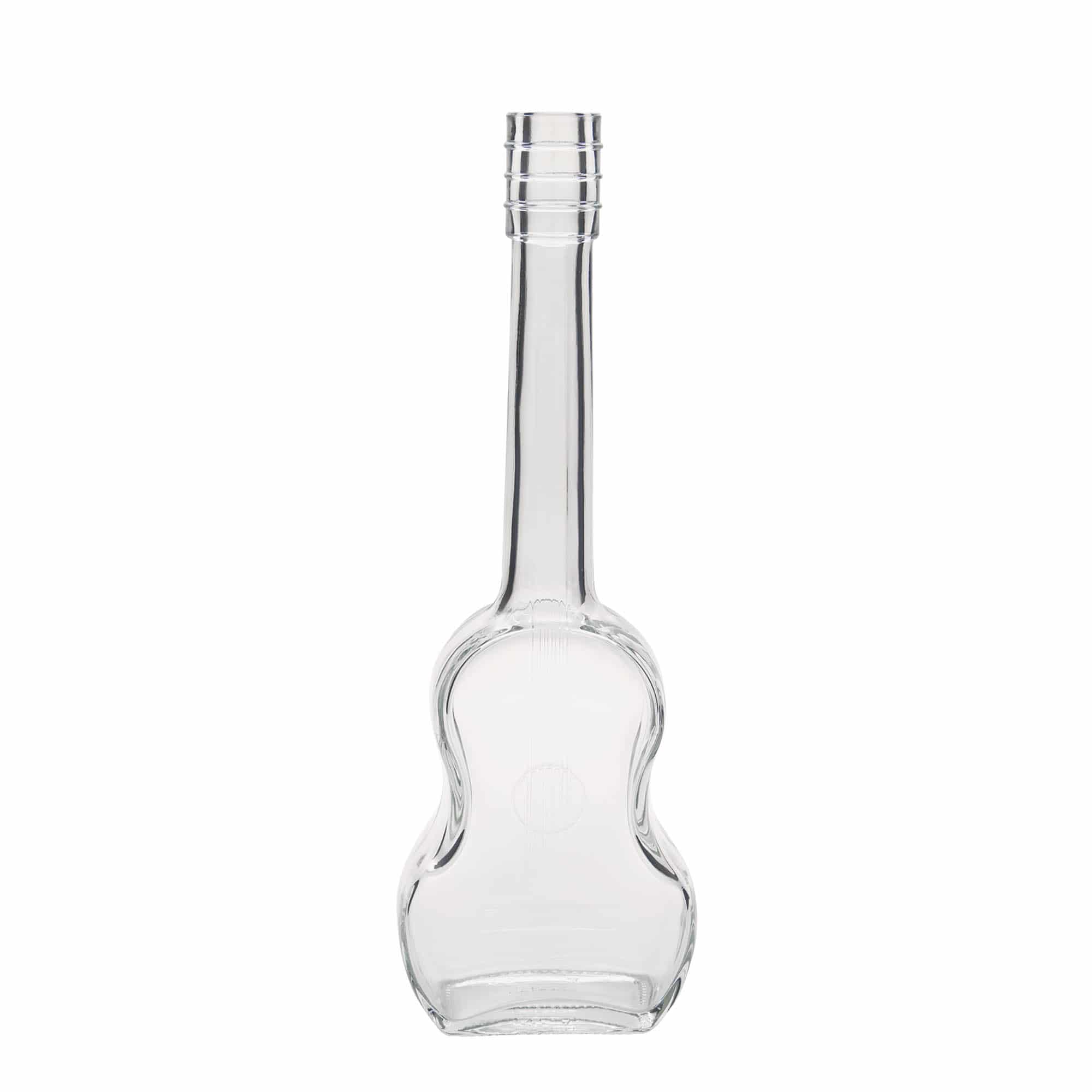 Bouteille en verre de 500 ml « Guitare », ouverture : bouchon en liège