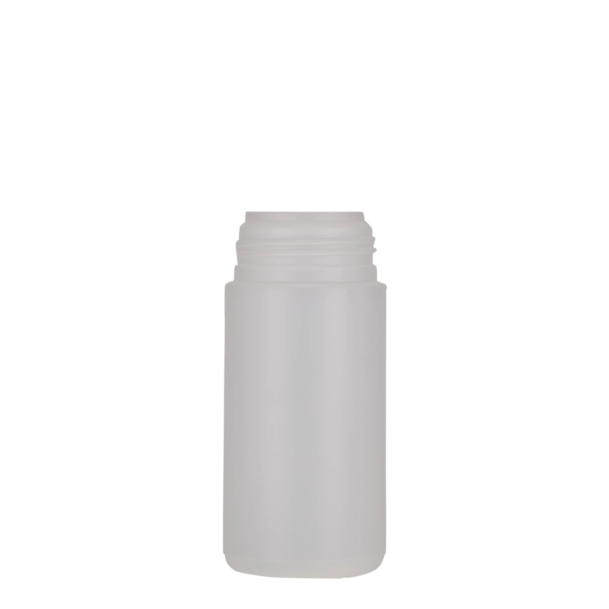 Flacon distributeur de 100 ml 'Foamer', plastique PE, naturel, ouverture : bouchon à vis Flacon distributeur de 100 ml 'Foamer', plastique PE, naturel, ouverture : bouchon à vis