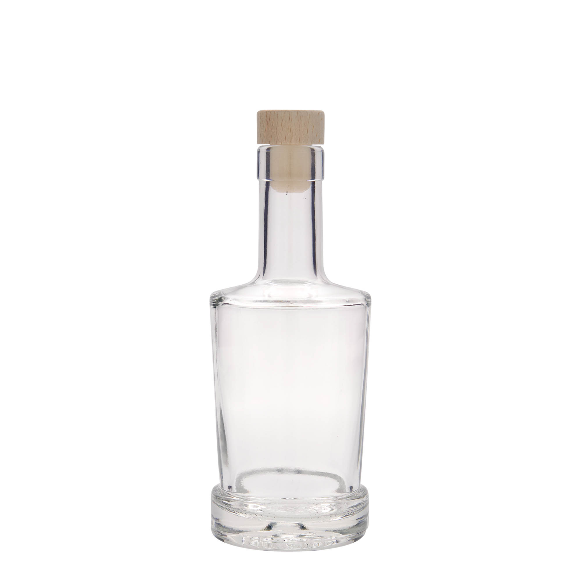 Bouteille en verre 250 ml 'Deborah', ouverture : liège