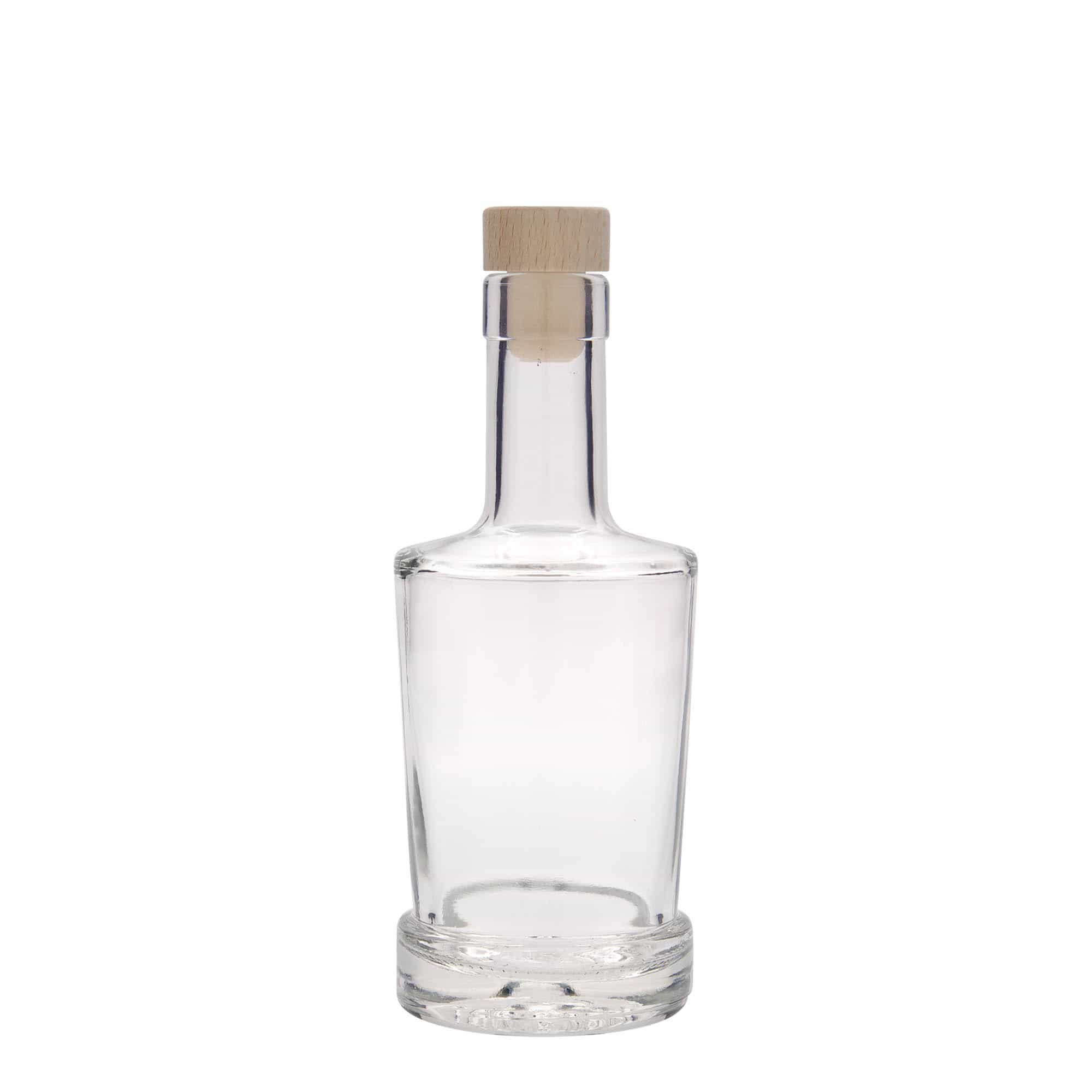 Bouteille en verre 250 ml 'Deborah', ouverture : liège