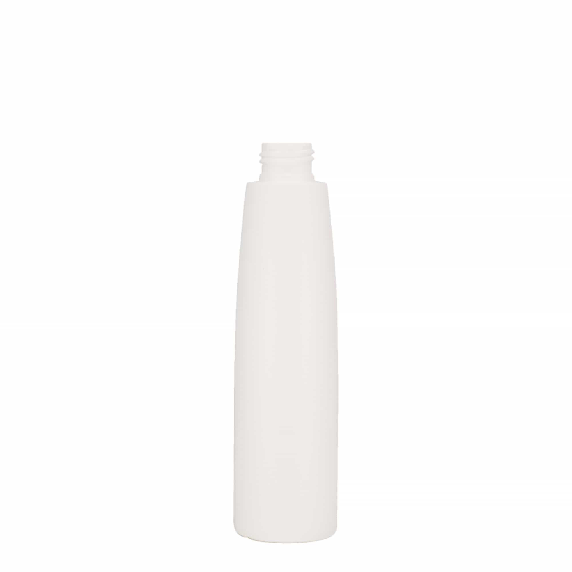 Flacon plastique 200 ml « Donald », HDPE, blanc, ouverture : 24/410