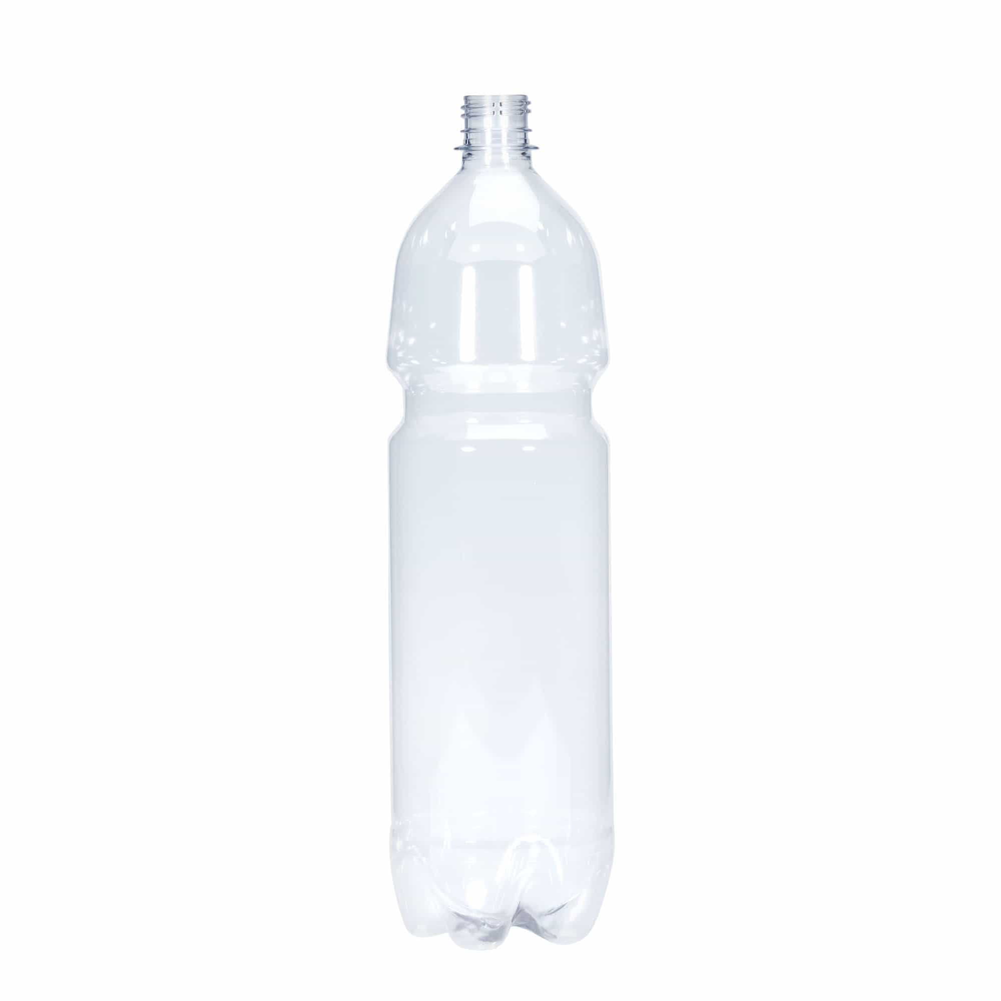 Bouteille PET universelle de 1 500 ml, plastique, ouverture : PCO28 Bouteille PET universelle de 1 500 ml, plastique, ouverture : PCO28