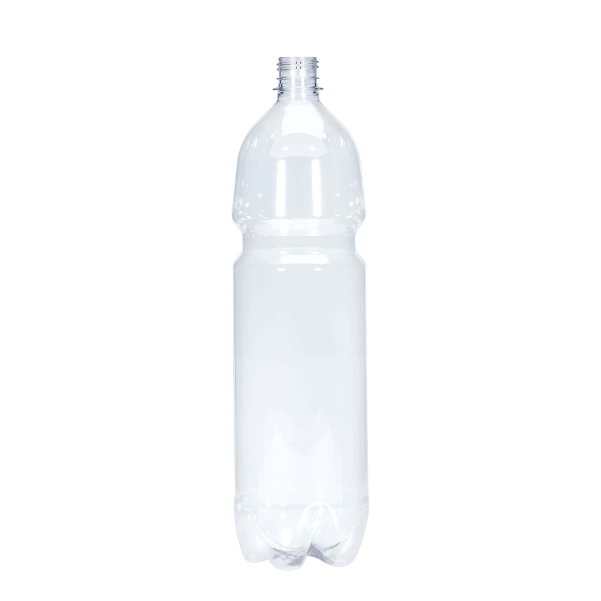 Bouteille PET universelle de 1 500 ml, plastique, ouverture : PCO28