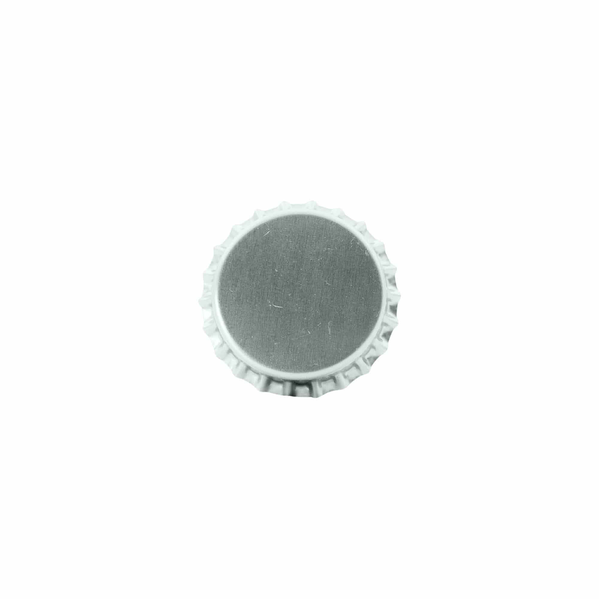Capsules à couronne 29 mm, métal, argenté Capsules à couronne 29 mm, métal, argenté