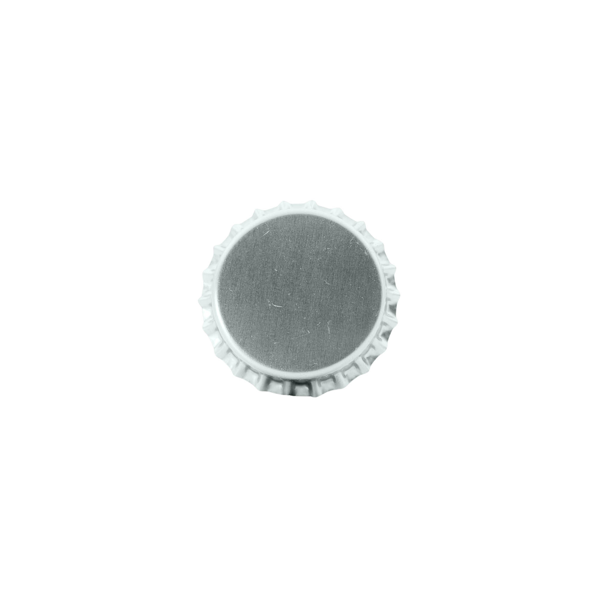 Capsules à couronne 29 mm, métal, argenté Capsules à couronne 29 mm, métal, argenté