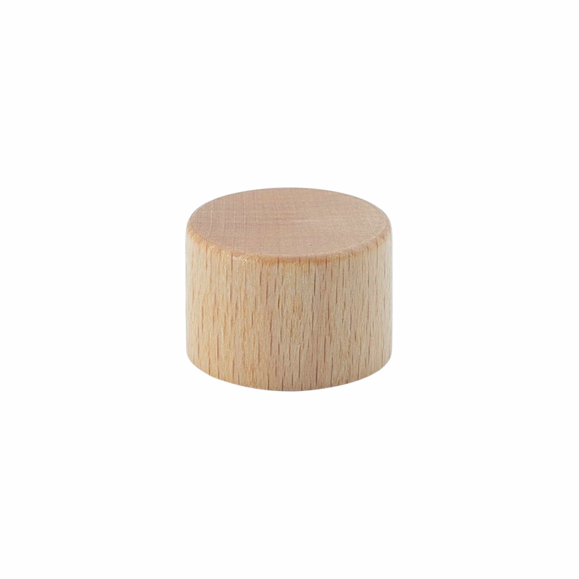 Bouchon à vis, métal-bois, couleur bois, pour embouchure : PP 28