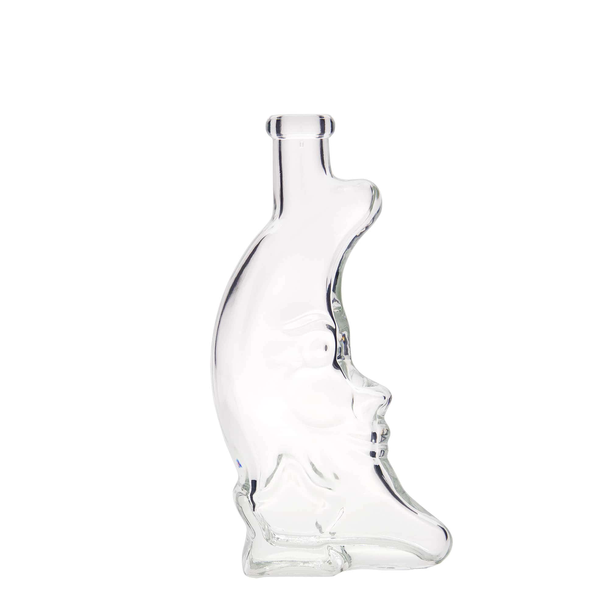 Flacon en verre 200 ml « Lune », ouverture : bouchon en liège