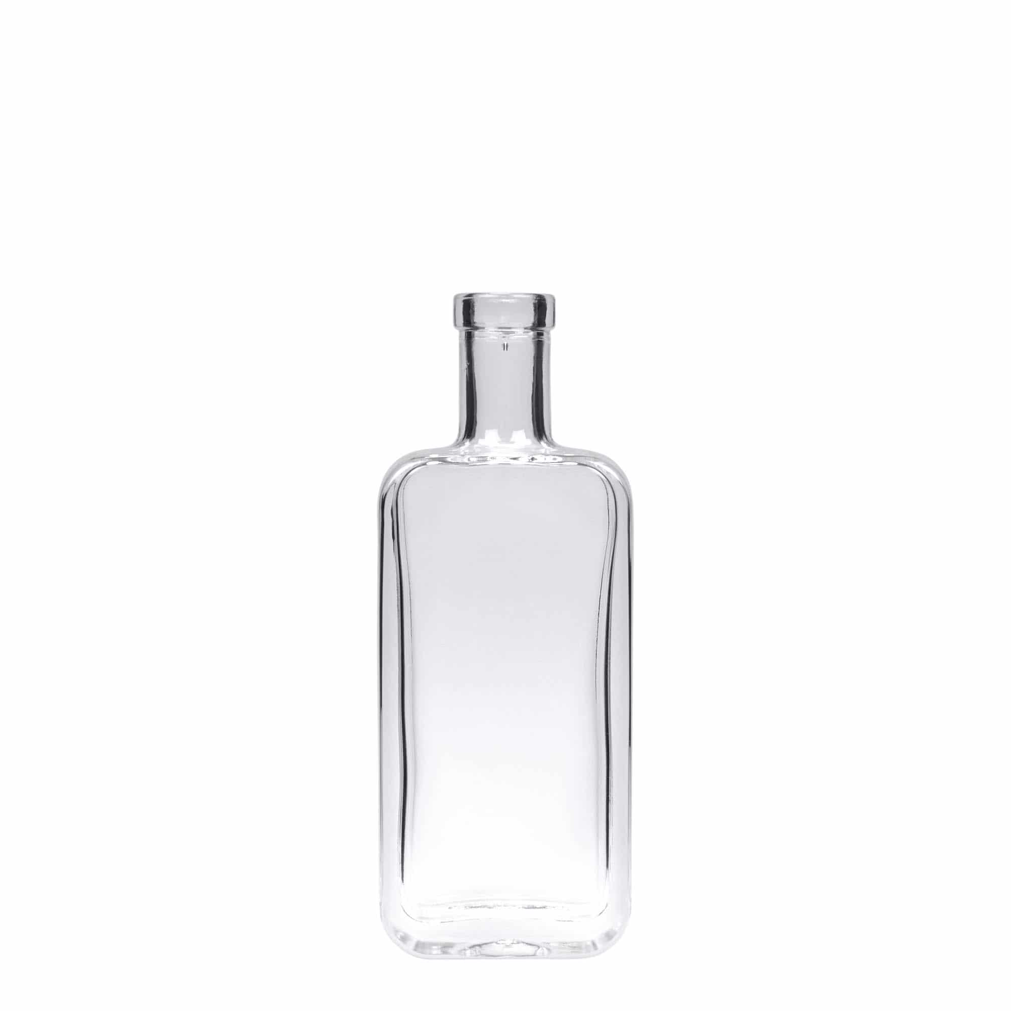 Bouteille en verre 100 ml 'Nice', rectangulaire, bouchage: bouchon Bouteille en verre 100 ml 'Nice', rectangulaire, bouchage: bouchon