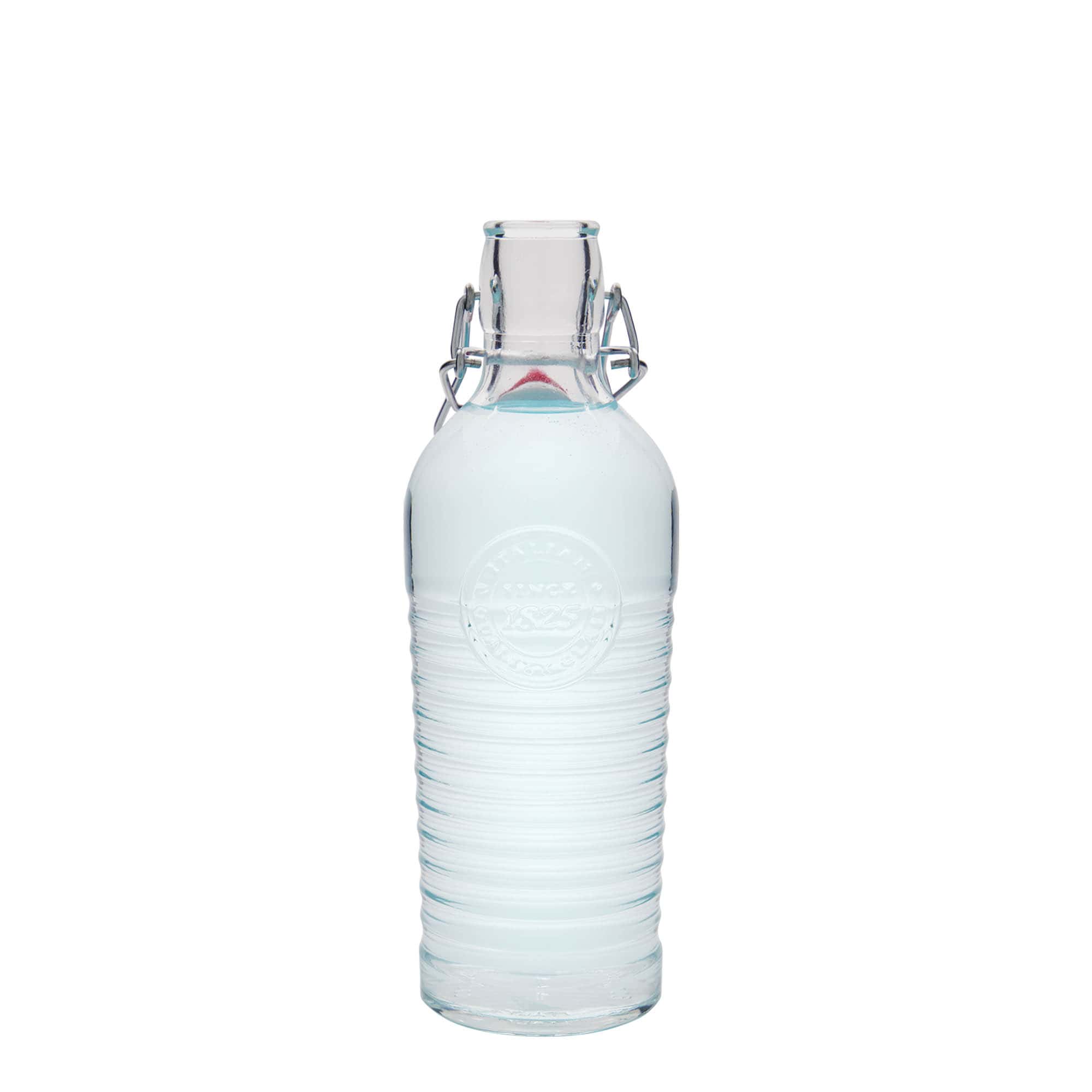 Bouteille en verre de 750 ml 'Officina 1825', ouverture : bouchon à bascule