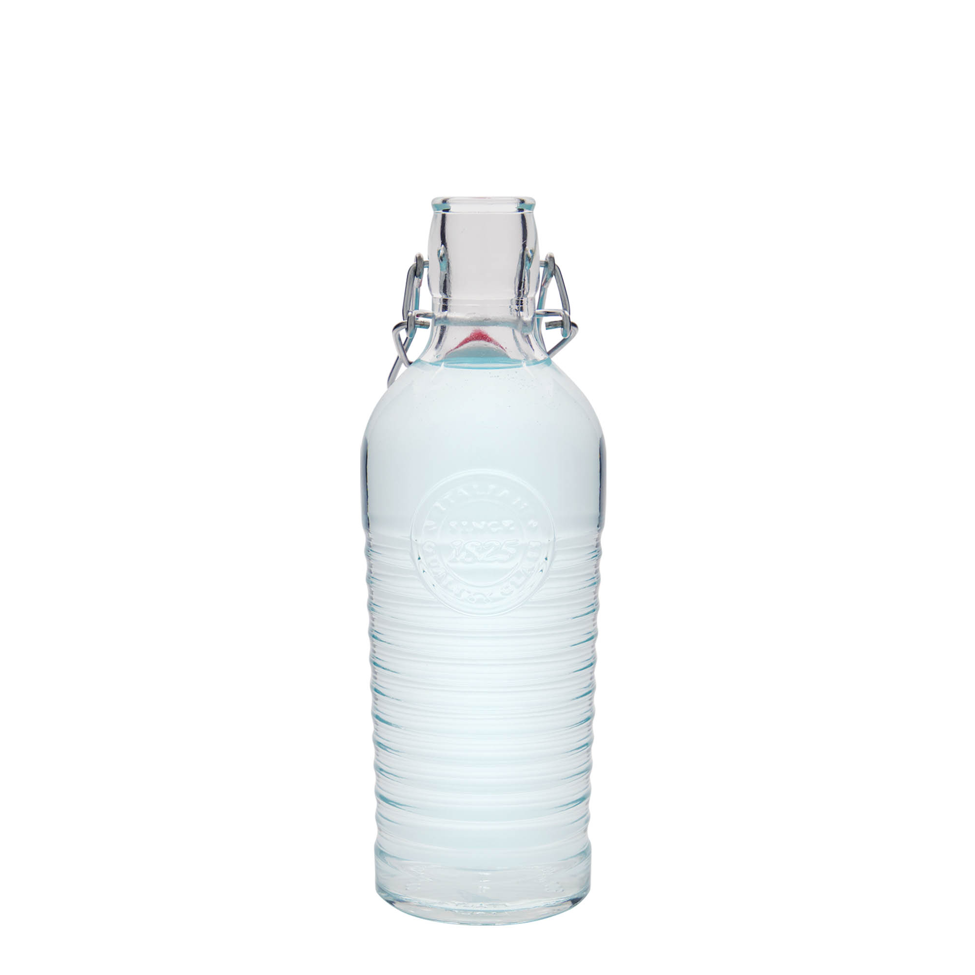 Bouteille en verre de 750 ml 'Officina 1825', ouverture : bouchon à bascule