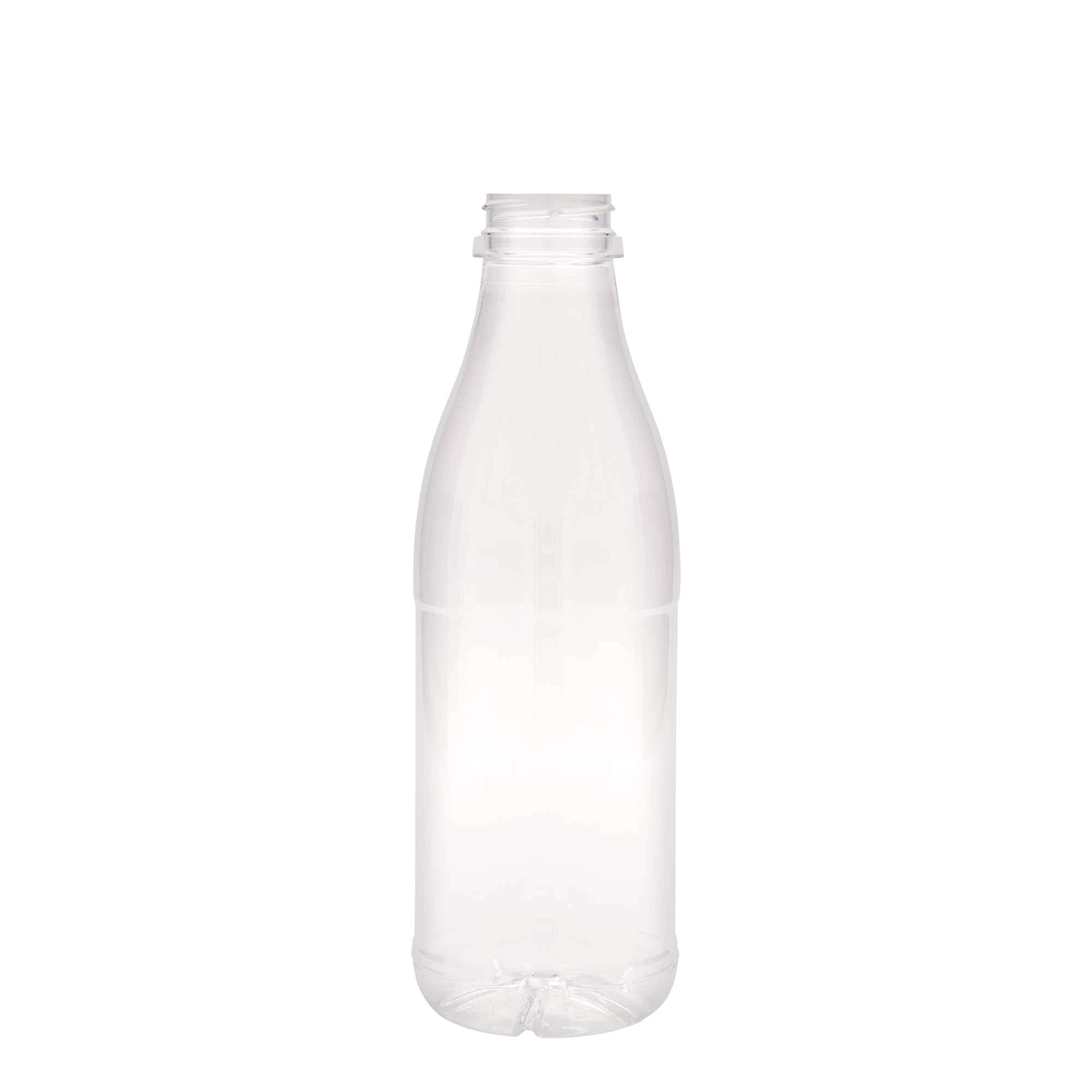 Bouteille PET 750 ml « Milk and Juice », plastique, ouverture : 38 mm