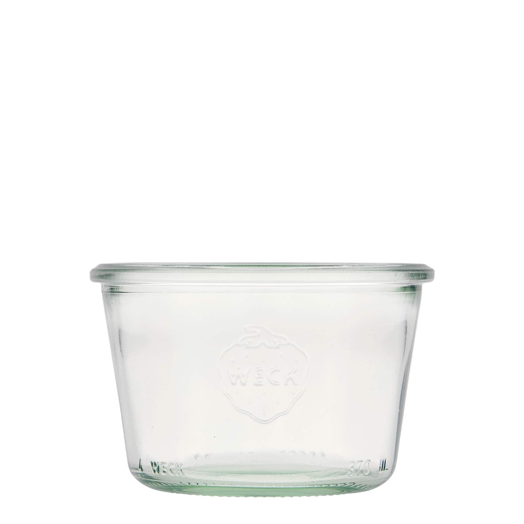 370 ml bocal WECK à fond large, ouverture : bord rond