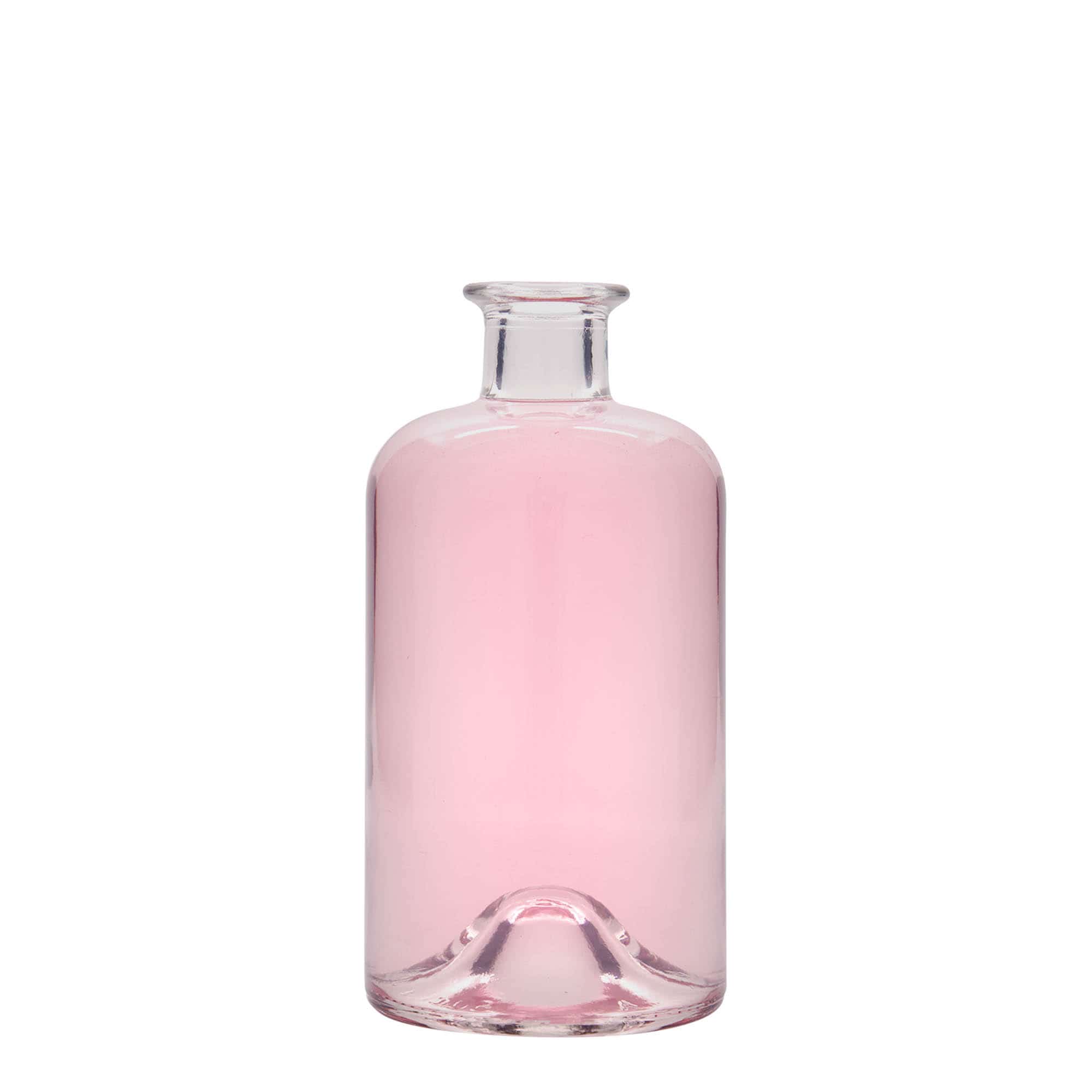 Bouteille en verre apothicaire 500 ml 'Doktor', bouchage: bouchon