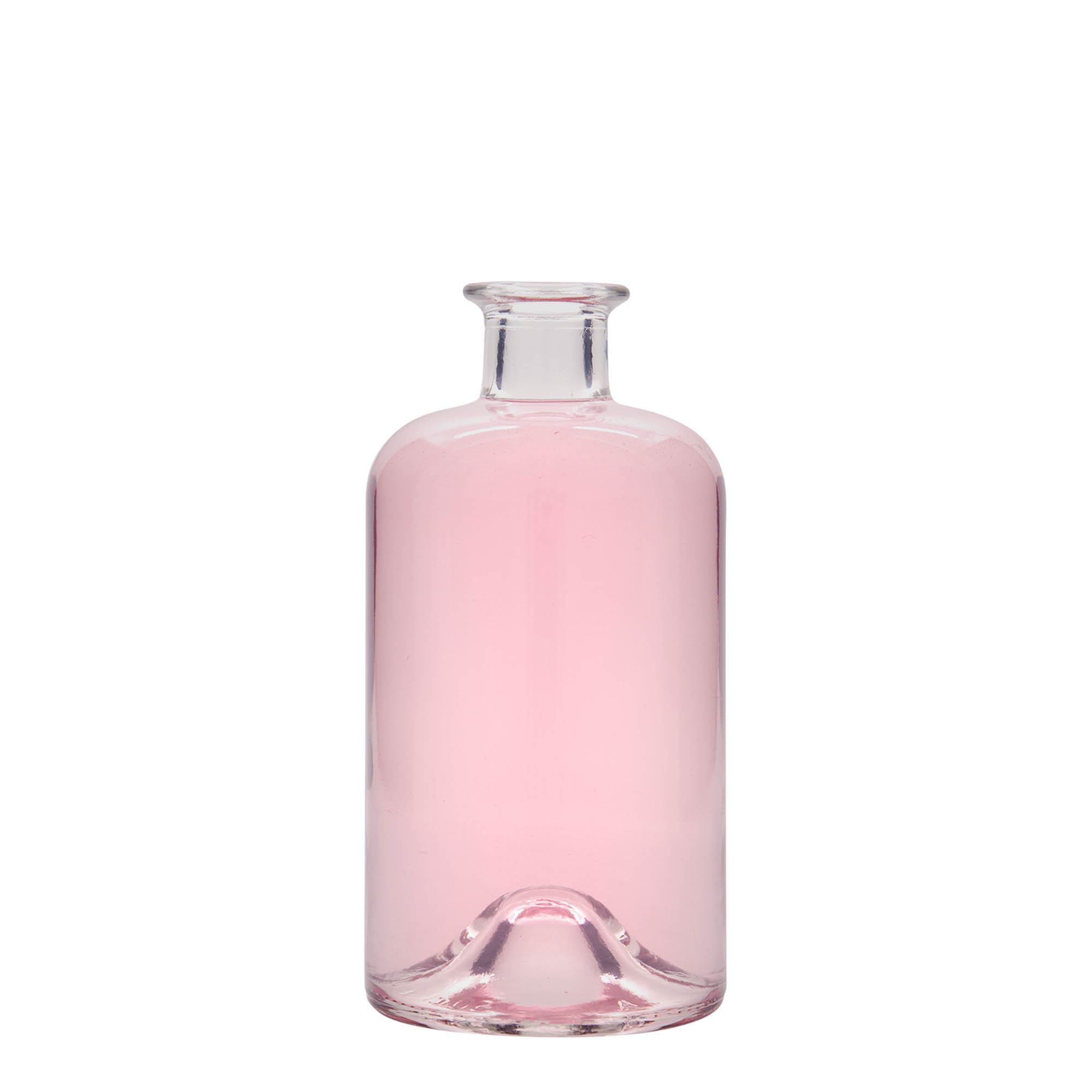 Bouteille en verre de 500 ml Apothicaire 'Docteur', ouverture : bouchon en liège Bouteille en verre de 500 ml Apothicaire 'Docteur', ouverture : bouchon en liège
