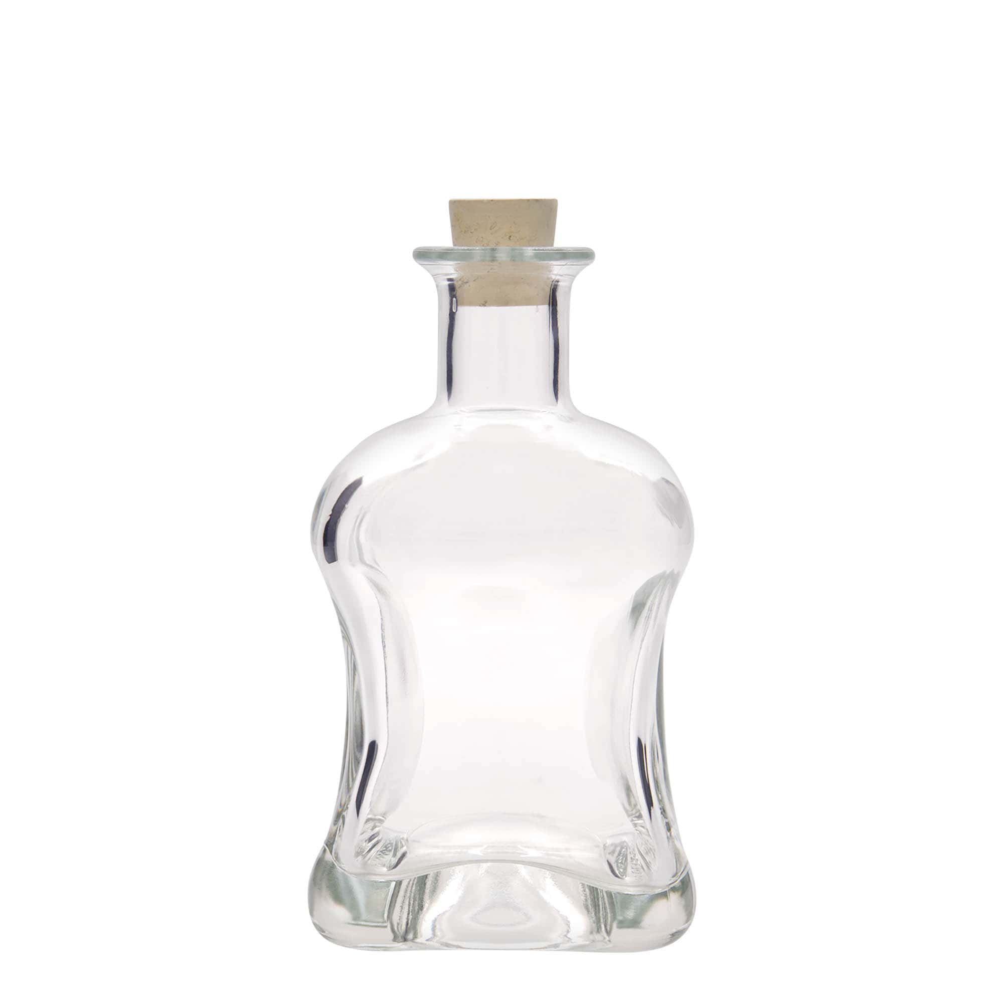 Bouteille en verre 500 ml « Dublin », carrée, ouverture : liège