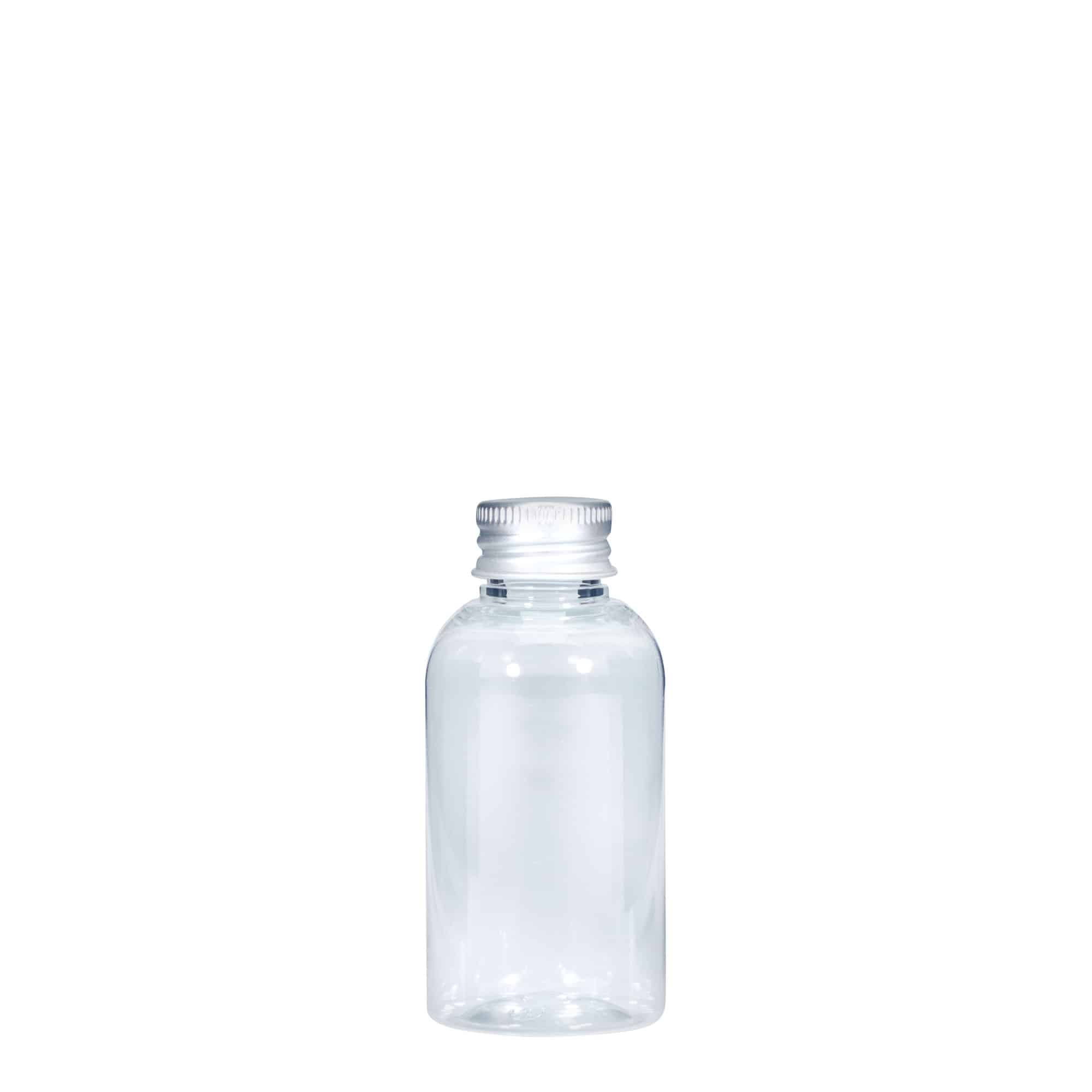 Flacon PET 50 ml 'Boston', plastique, ouverture : 20/410