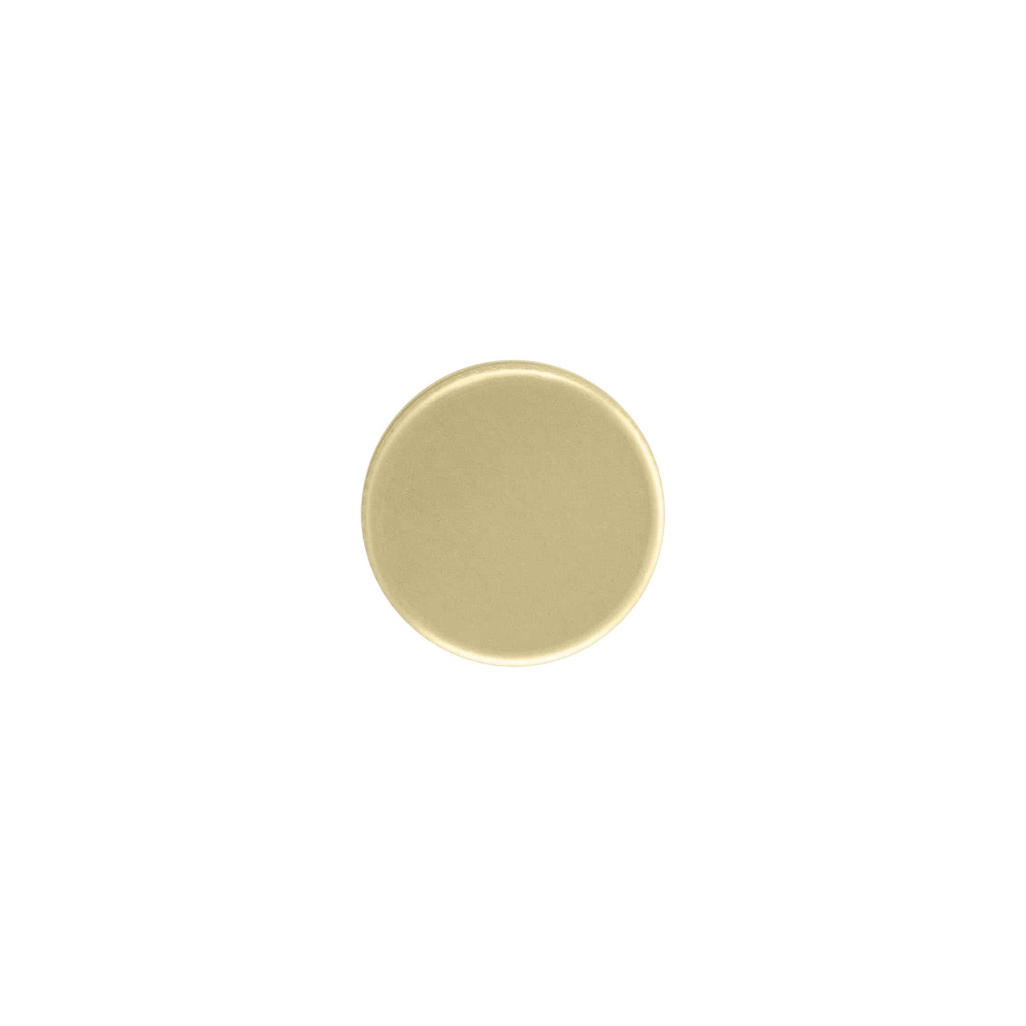 Bouchon à vis, métal, doré, pour ouverture : PP 24