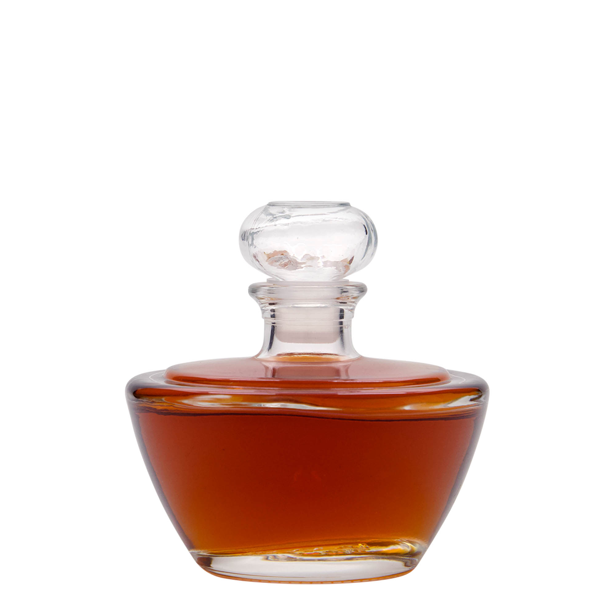 Flacon en verre 200 ml « Homme », ouverture : bouchon en liège