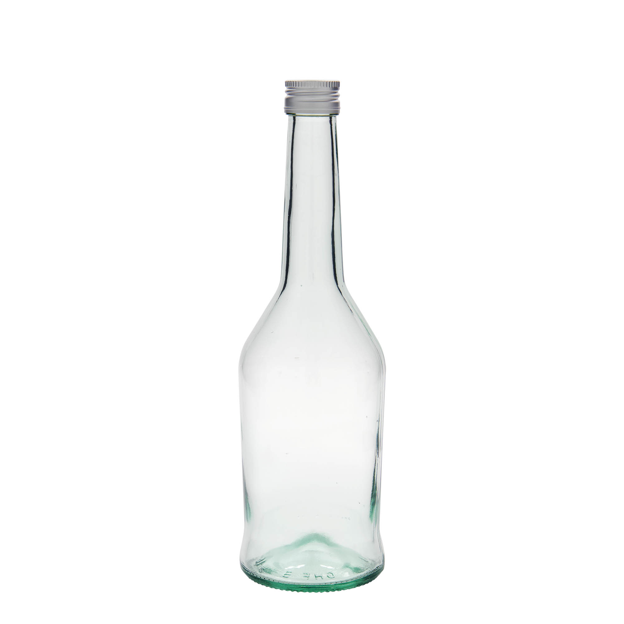 Bouteille en verre de 500 ml pour spiritueux, ouverture : PP 28 Bouteille en verre de 500 ml pour spiritueux, ouverture : PP 28
