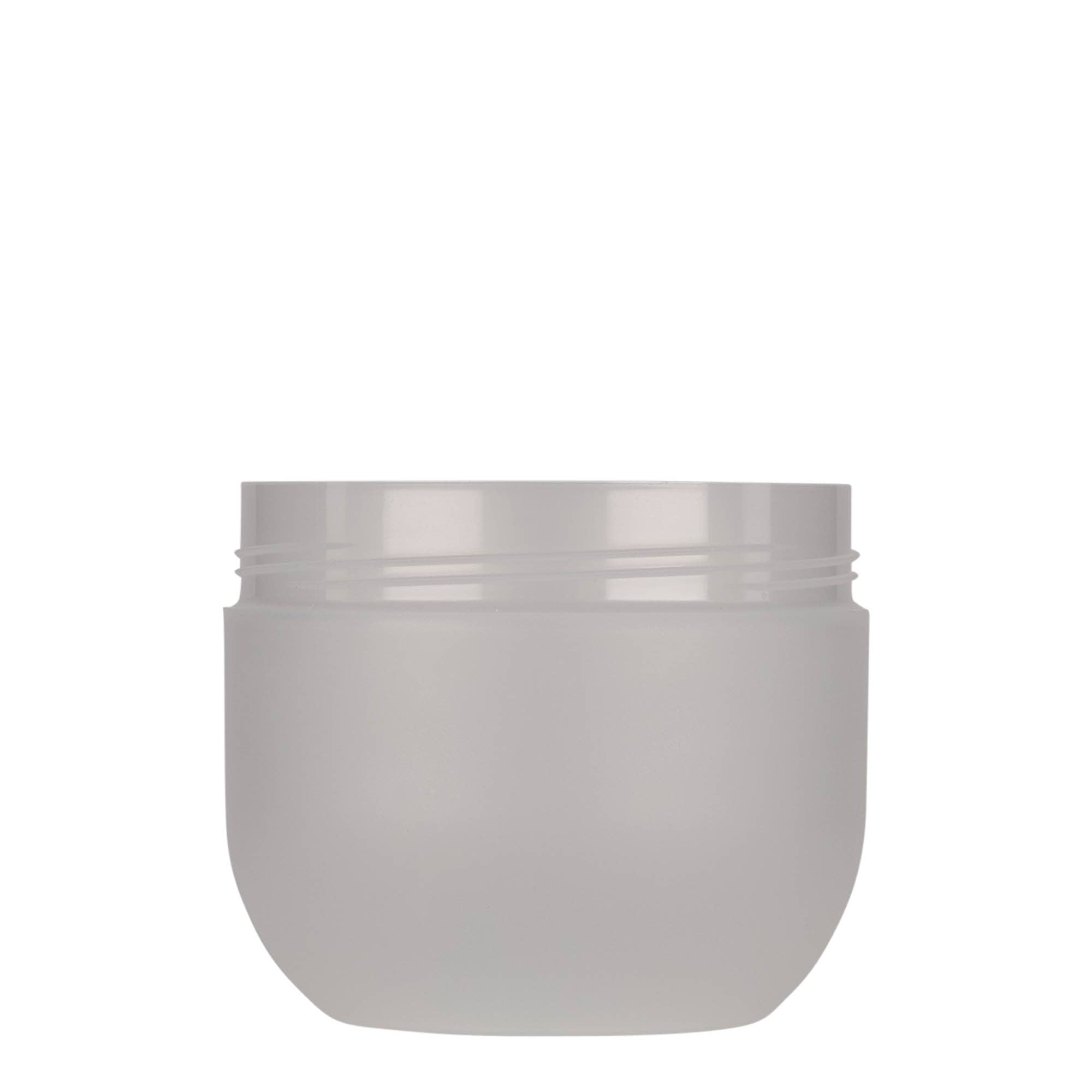 Dose en plastique 500 ml 'Magic', PP, naturel, ouverture : bouchon à vis