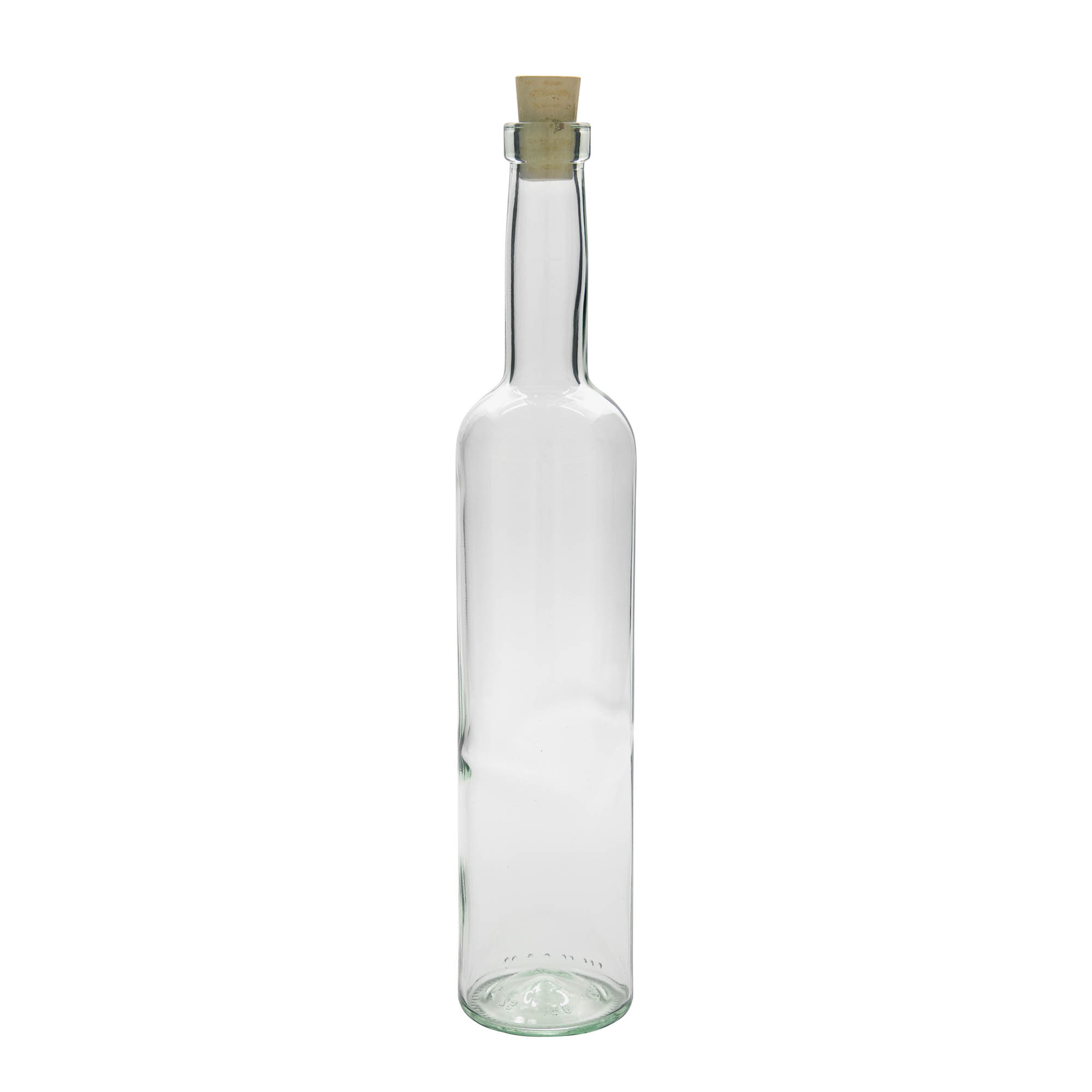Bouteille en verre 500 ml « Bordeaux », ouverture : bouchon en liège Bouteille en verre 500 ml « Bordeaux », ouverture : bouchon en liège