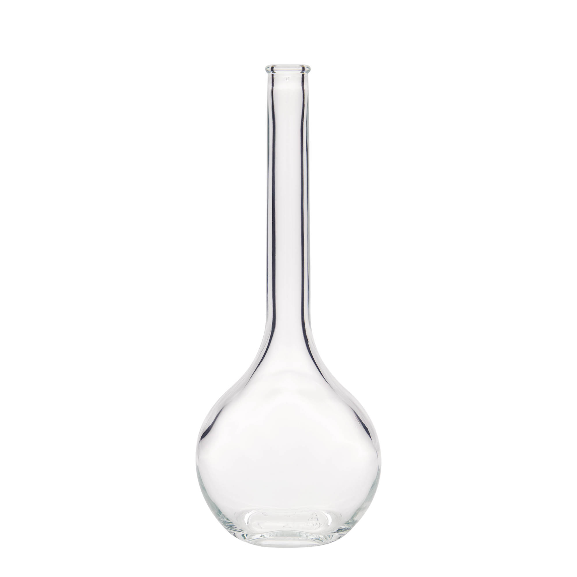 Bouteille en verre 500 ml 'Contessa', ovale, ouverture : bouchon en liège Bouteille en verre 500 ml 'Contessa', ovale, ouverture : bouchon en liège
