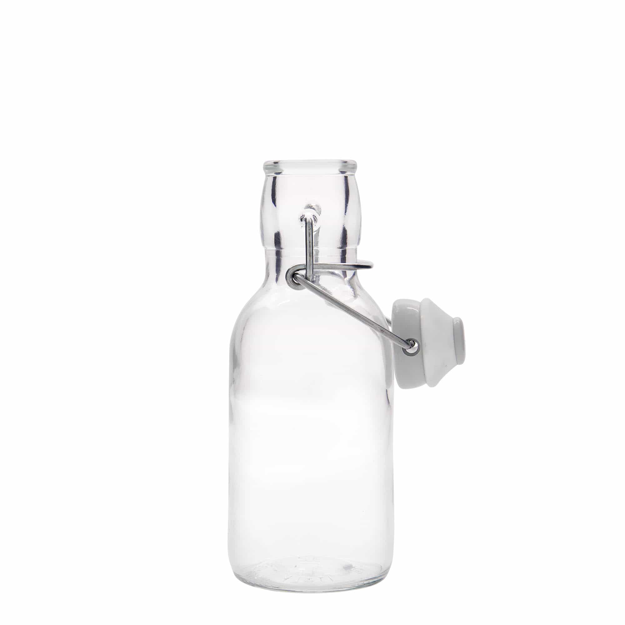 Bouteille en verre 250 ml « Emilia », ouverture : fermeture à levier