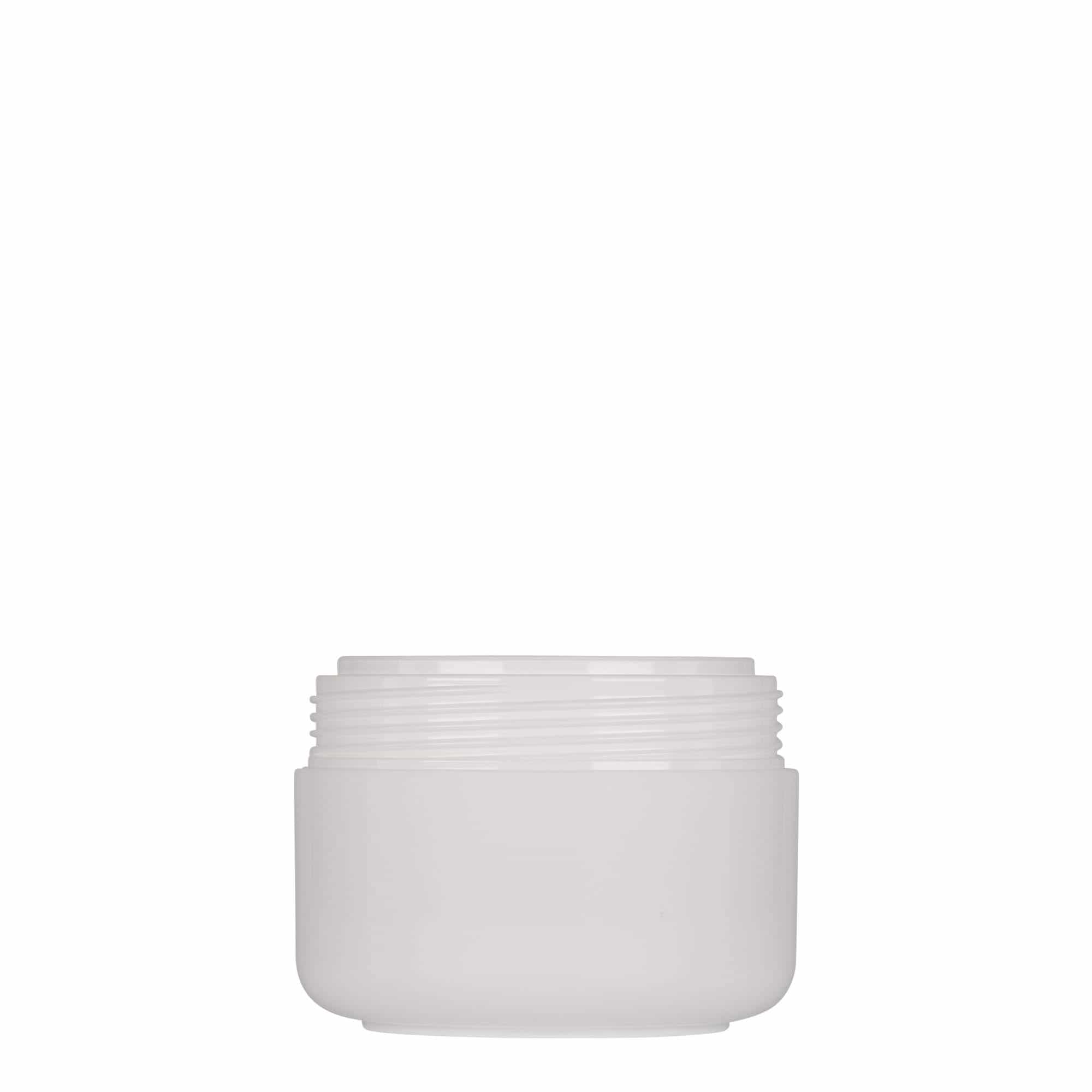 Boîte en plastique 100 ml 'Bianca', PP, blanche, bouchage: Bougage à vis Boîte en plastique 100 ml 'Bianca', PP, blanche, bouchage: Bougage à vis