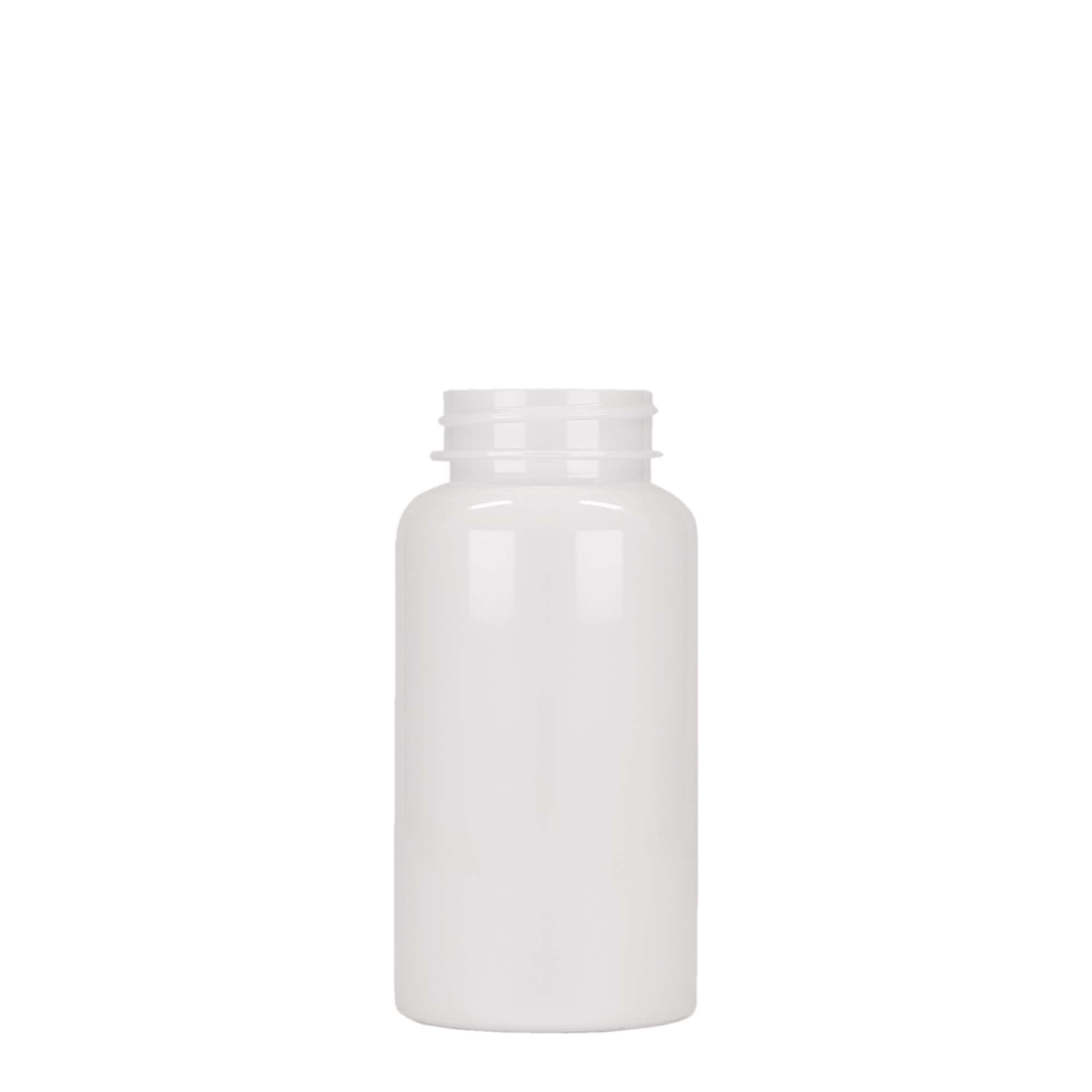150 ml emballage PET, plastique, blanc, ouverture : 38/400