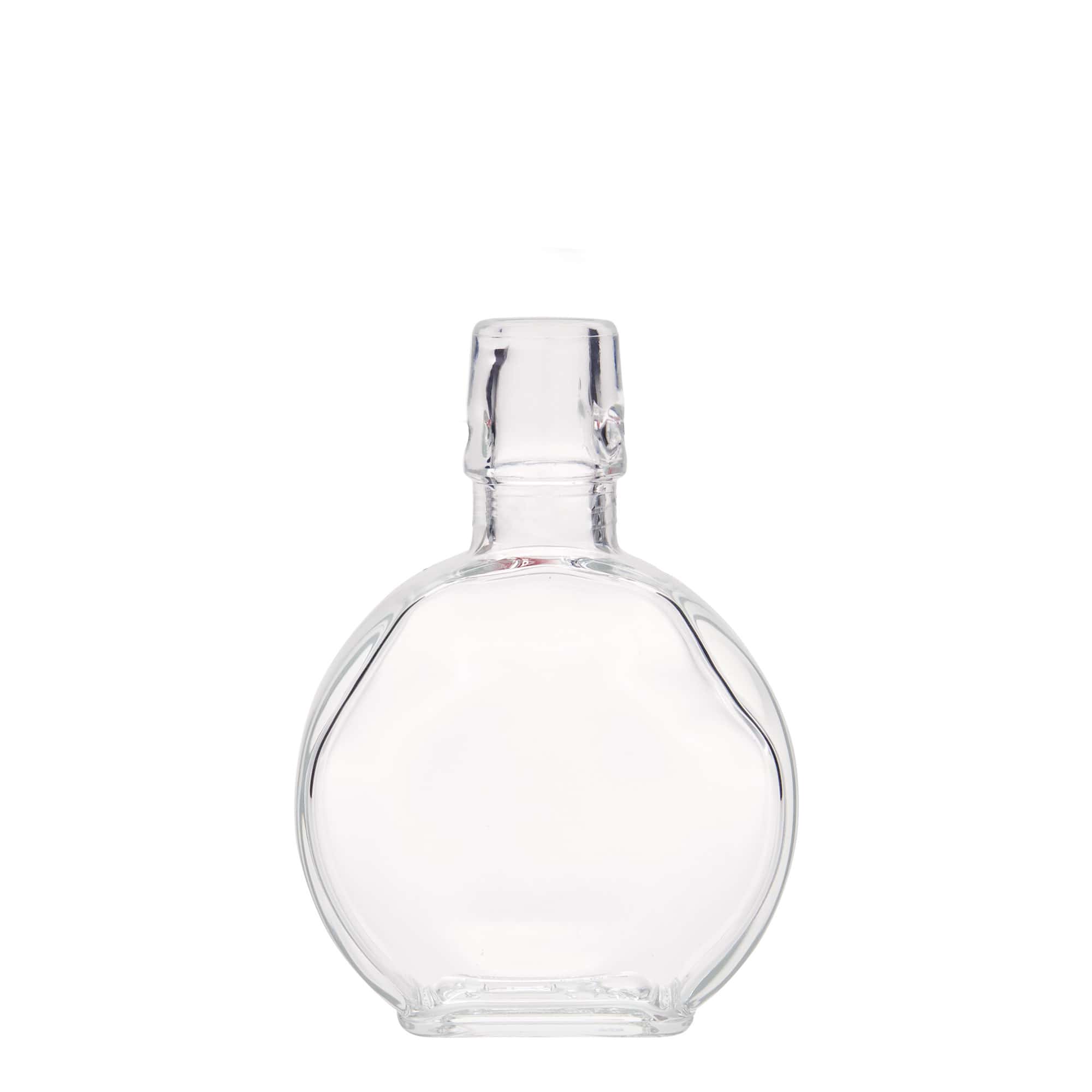 Flacon en verre 200 ml 'Sensatione', rectangulaire, ouverture : bouchon à levier