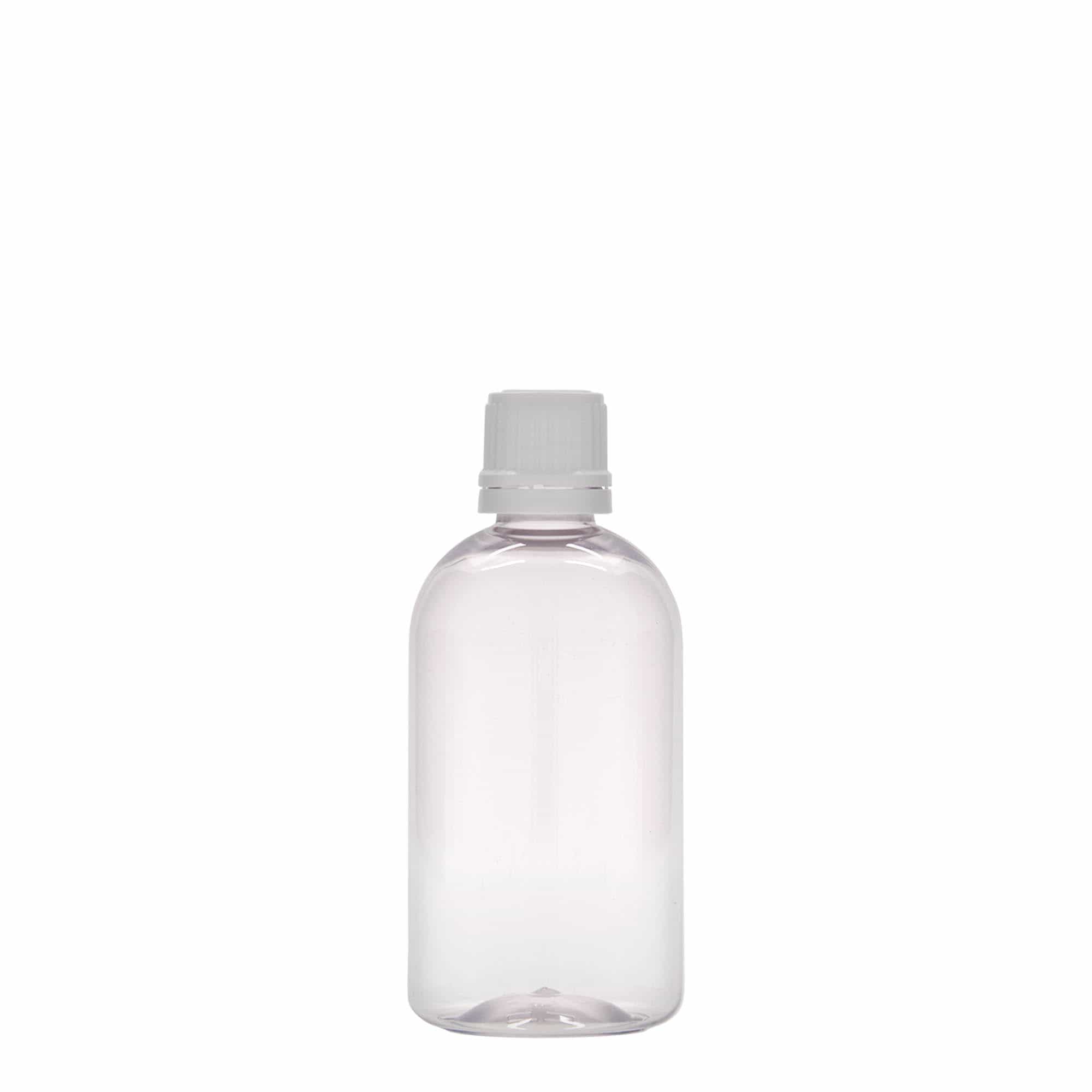 Flacon médical PET 100 ml « Easy Living », plastique, ouverture : DIN 18